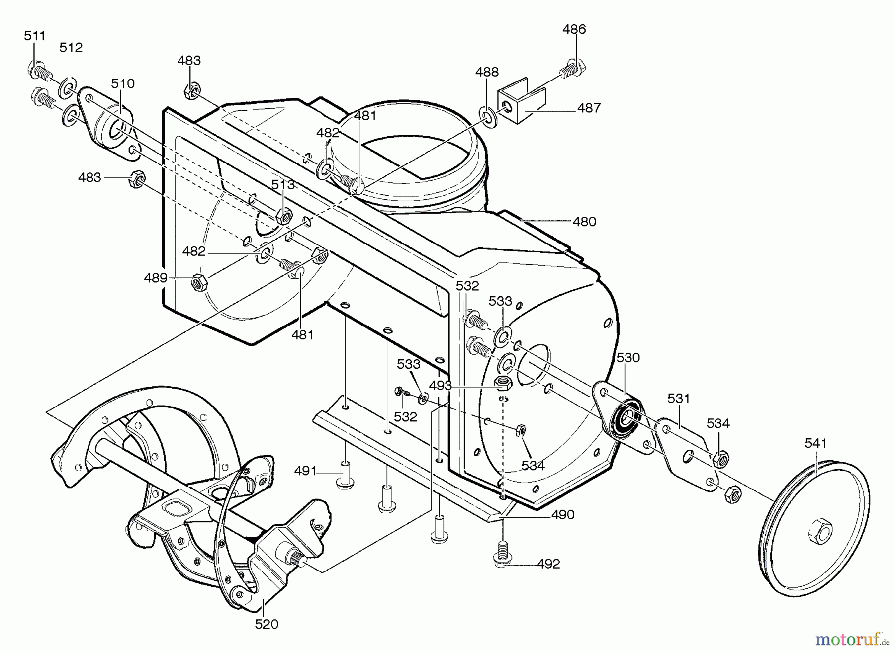  Murray Schneefräsen C950-52234-1 - Craftsman 22