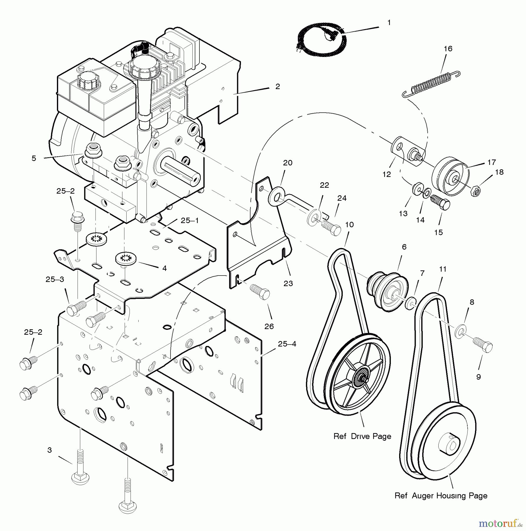  Murray Schneefräsen C950-52409-0 - Craftsman 27