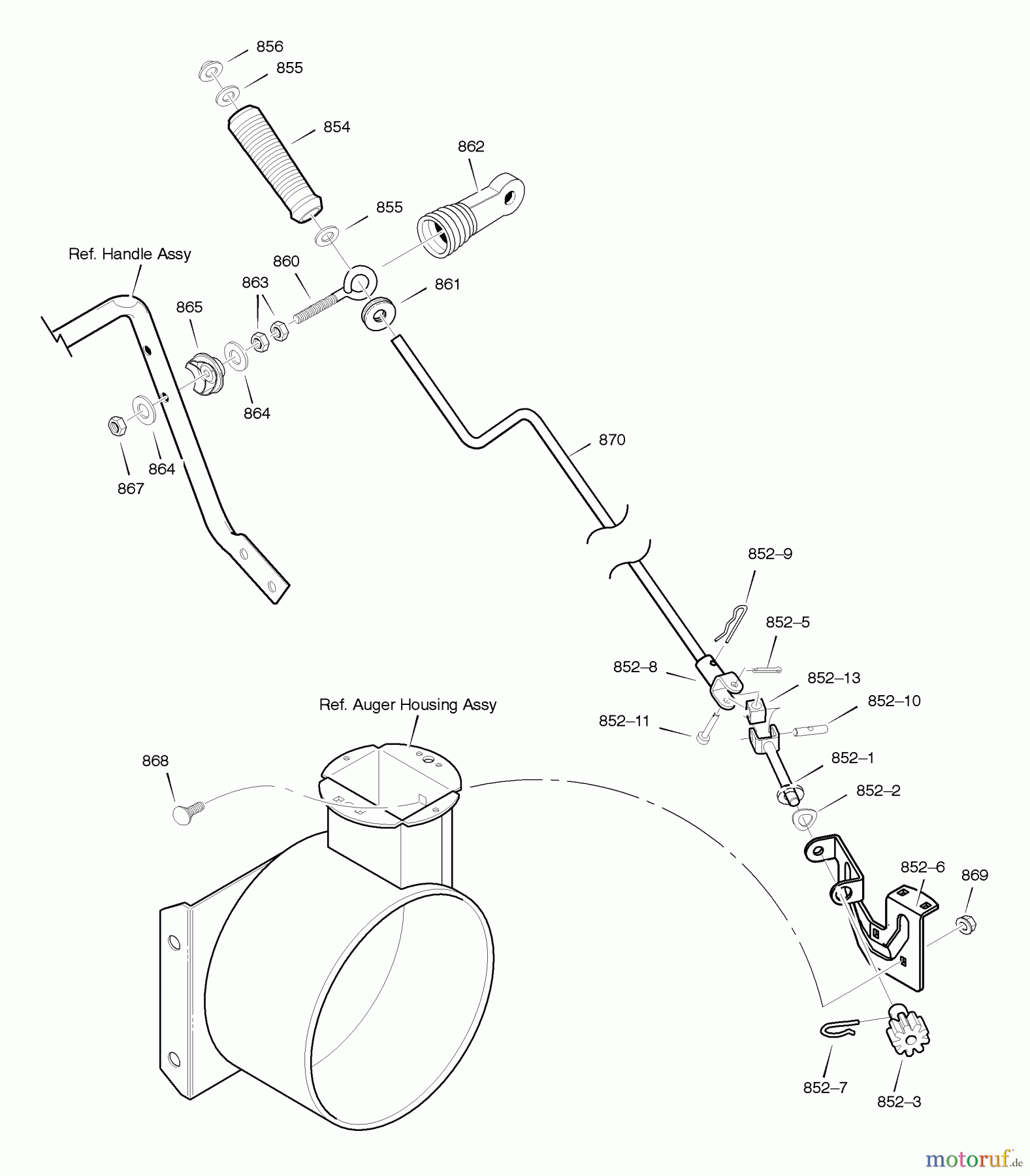  Murray Schneefräsen C950-52421-0 - Craftsman 30