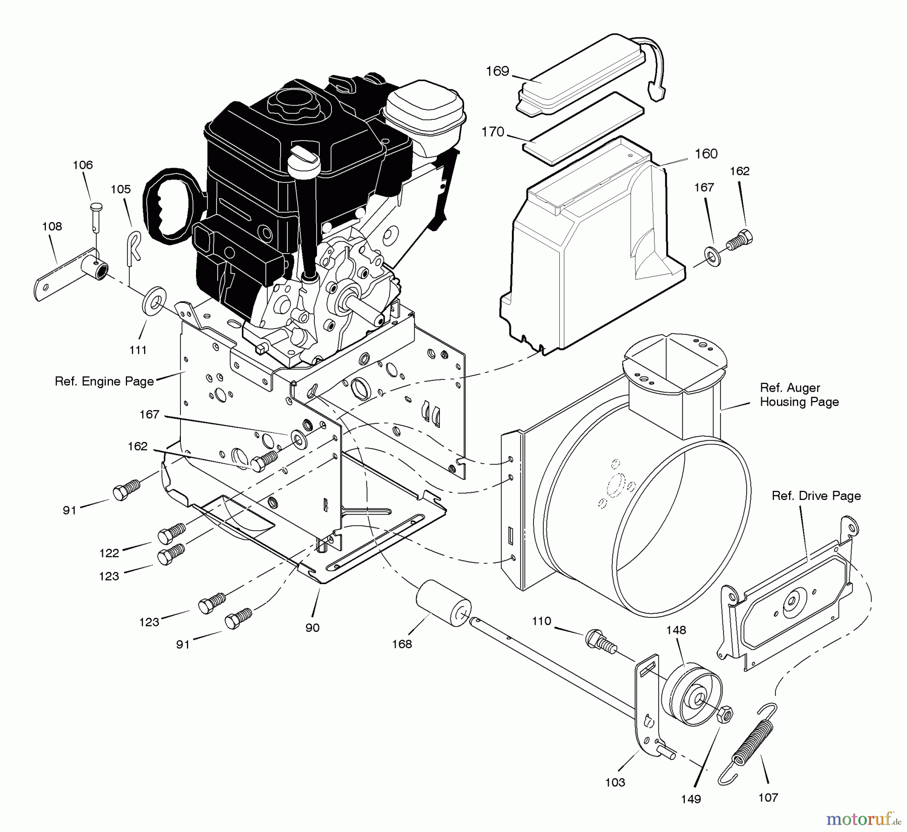  Murray Schneefräsen C950-52431-0 - Craftsman 30