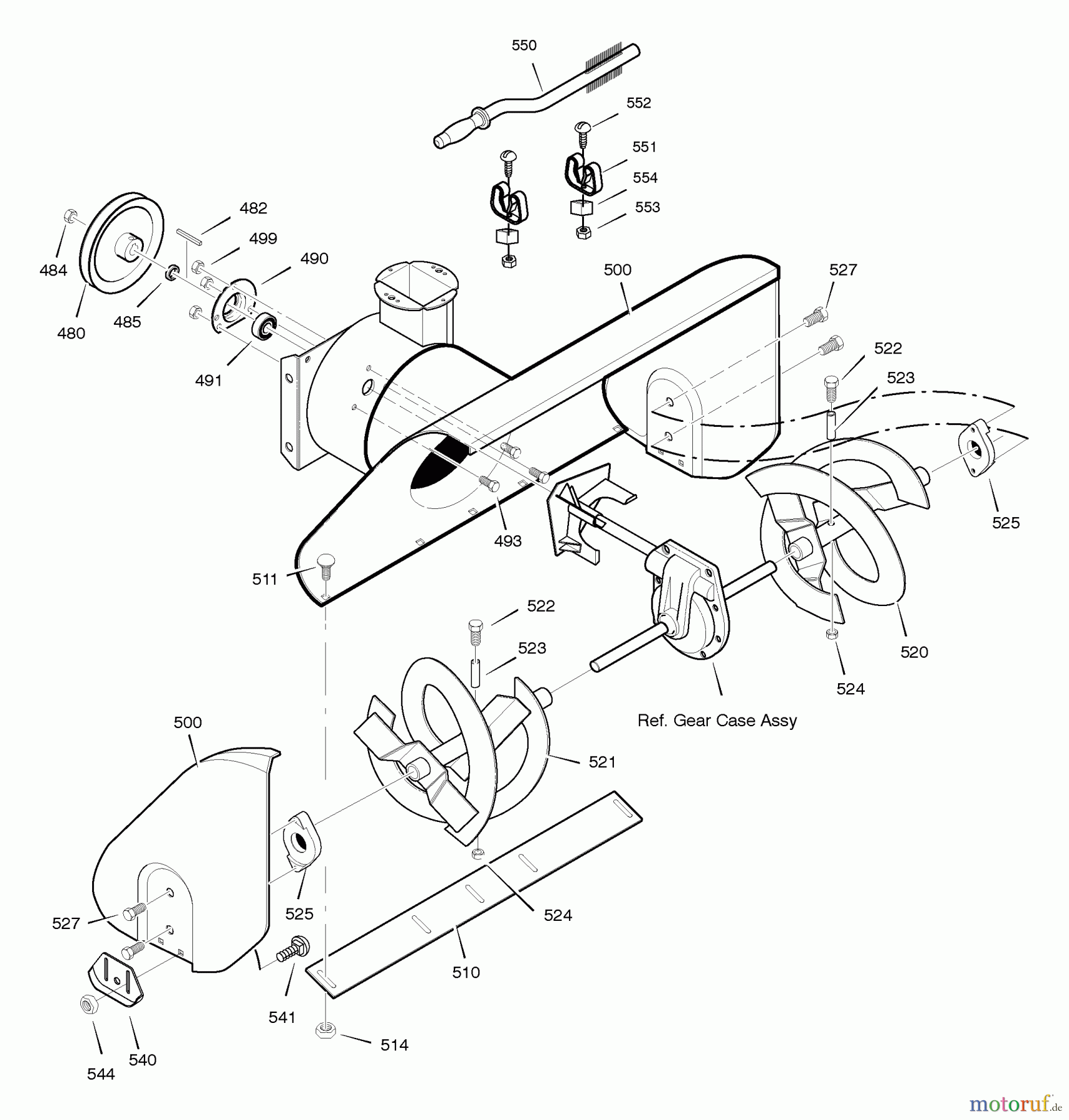  Murray Schneefräsen C950-52464-1 - Craftsman 30