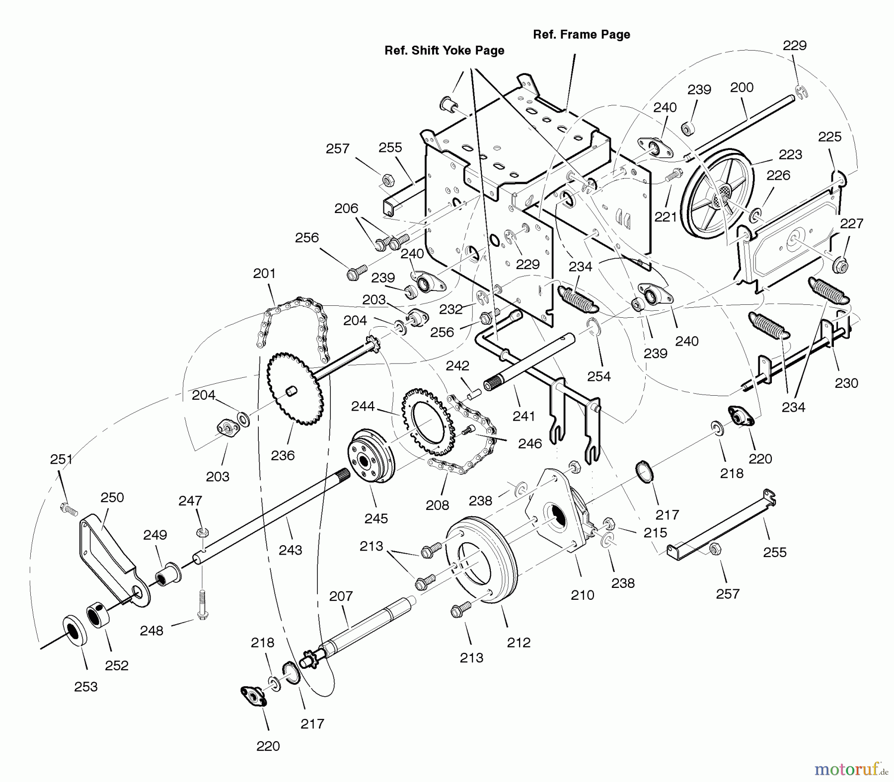  Murray Schneefräsen C950-52471-0 - Craftsman 31