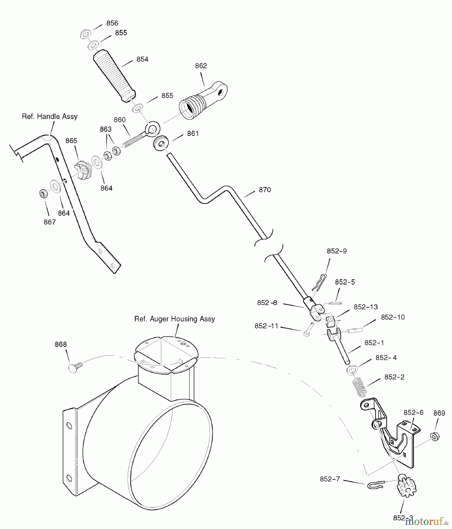  Murray Schneefräsen C950-52731-0 (1695384) - Craftsman 27