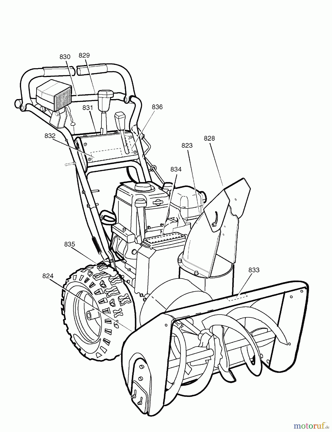  Murray Schneefräsen C950-52813-0 (1695559) - Craftsman 27