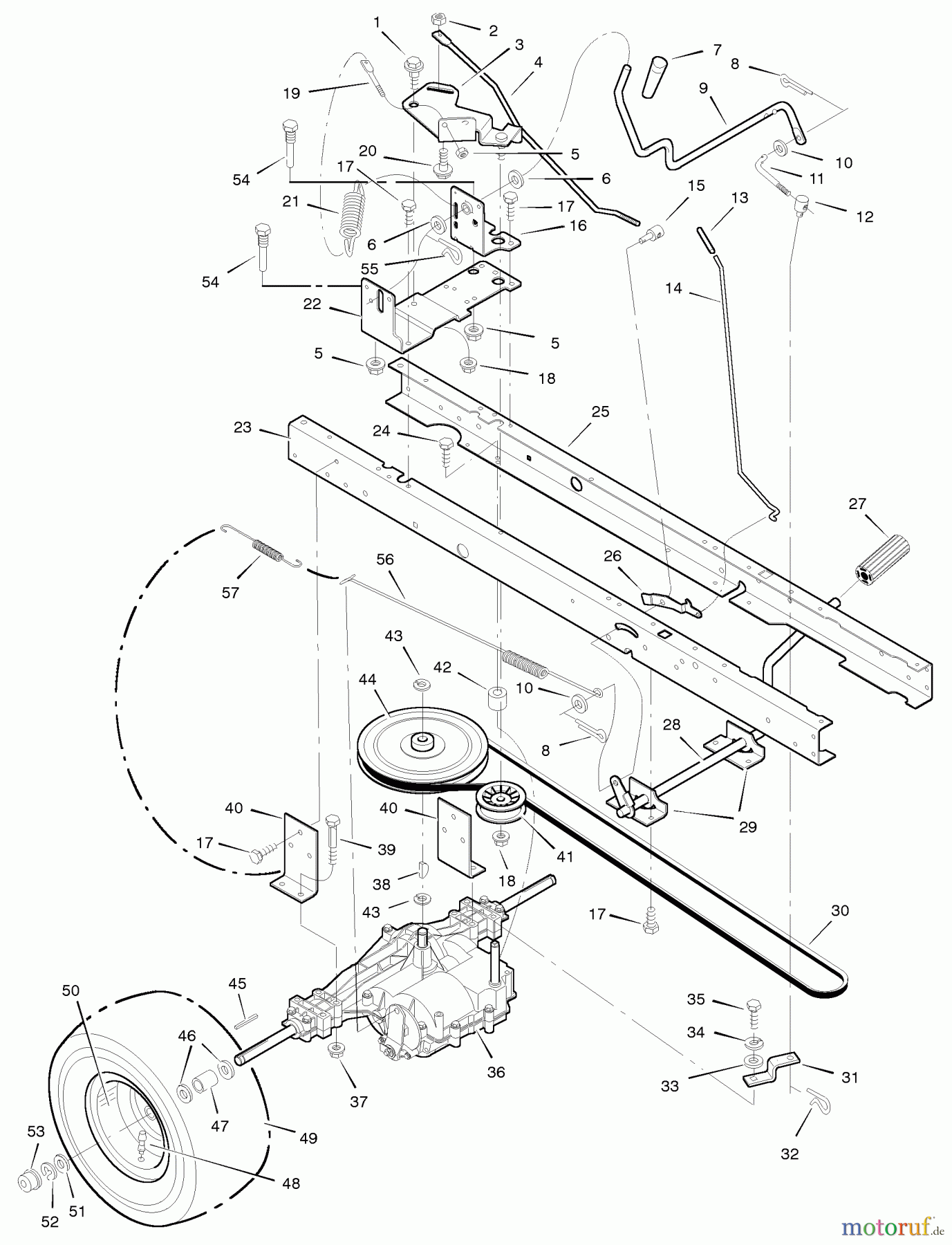  Murray Rasen- und Gartentraktoren 40541x30A - Murray 40