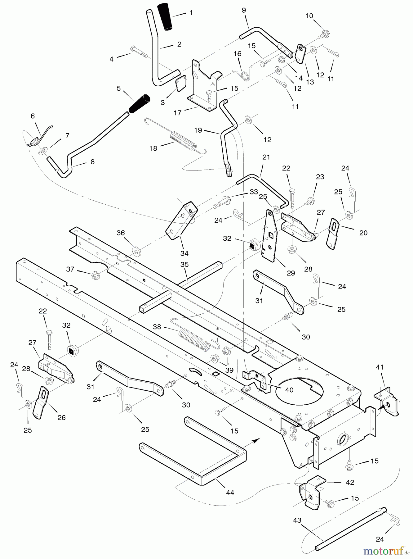  Murray Rasen- und Gartentraktoren 40541x30A - Murray 40