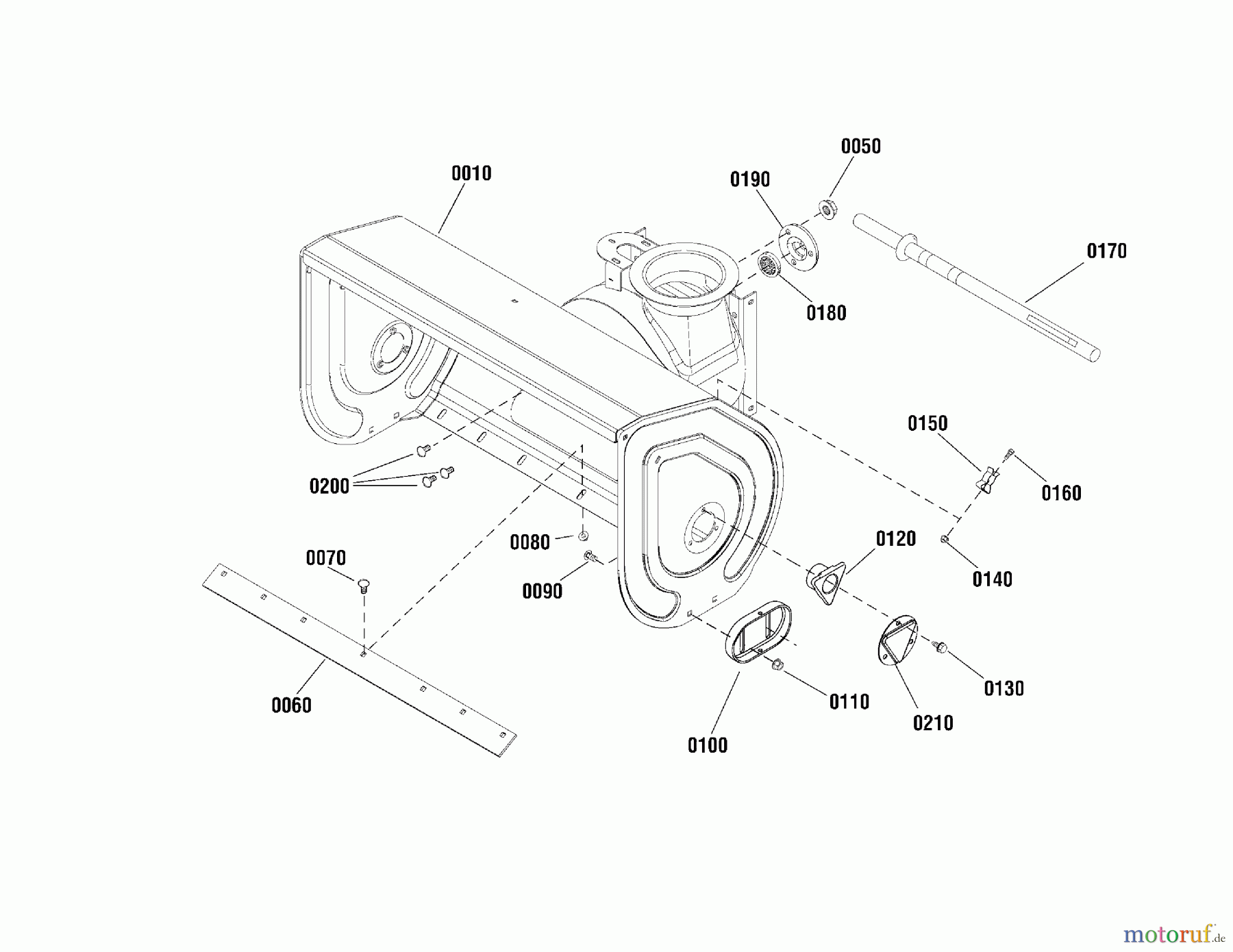  Murray Schneefräsen MH761650SE (1696201-00) - Murray 30