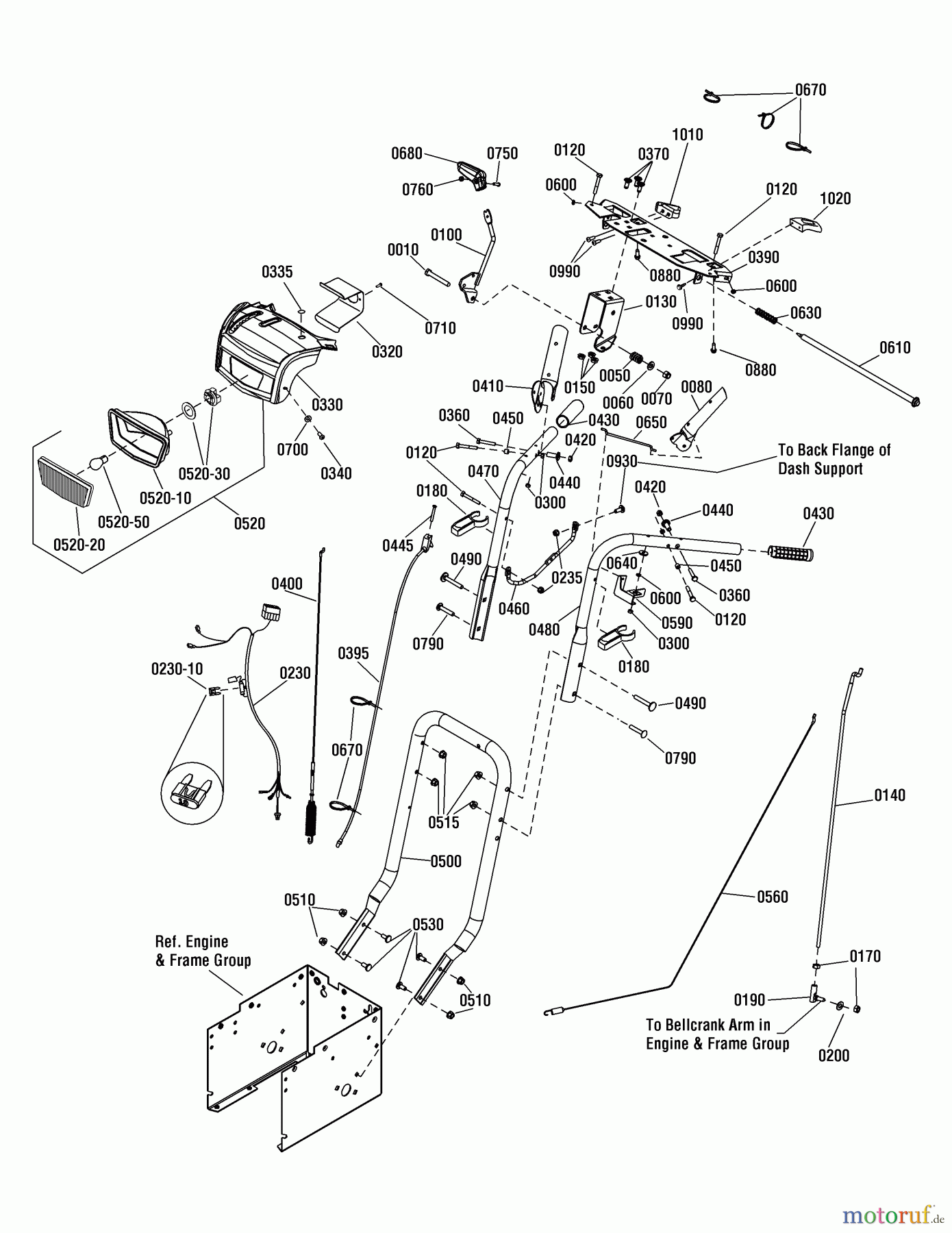  Murray Schneefräsen MH761650SE (1696201-00) - Murray 30