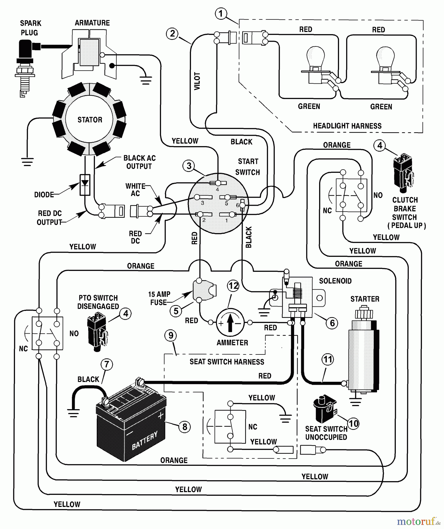  Murray Rasen- und Gartentraktoren 40541x99E - B&S/Murray 40