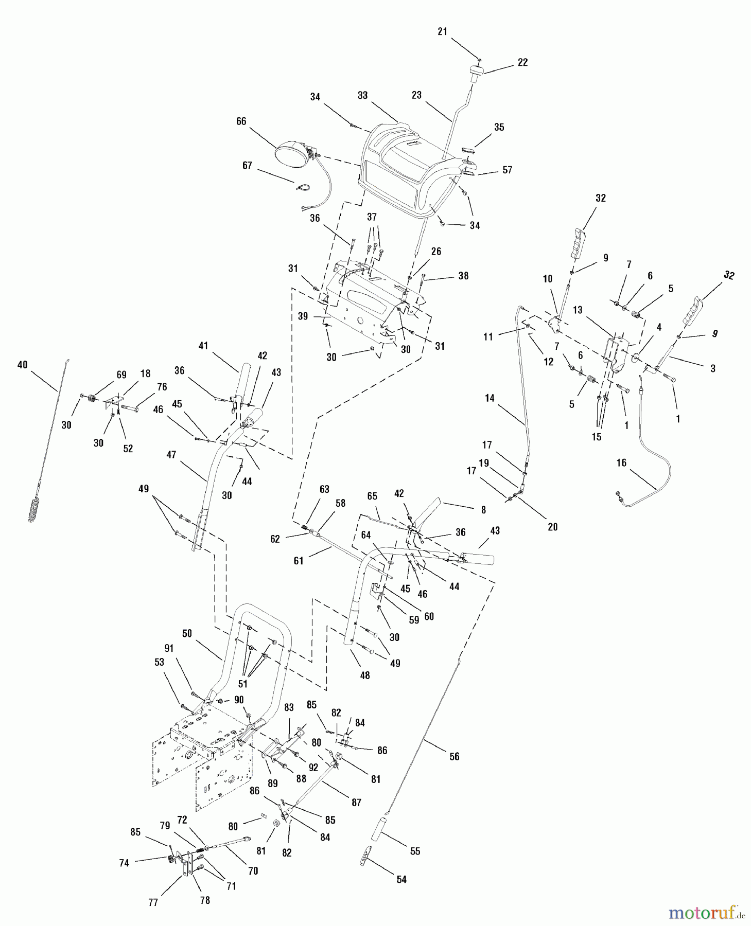  Murray Schneefräsen ST9528 (1694998) - Frontier 28