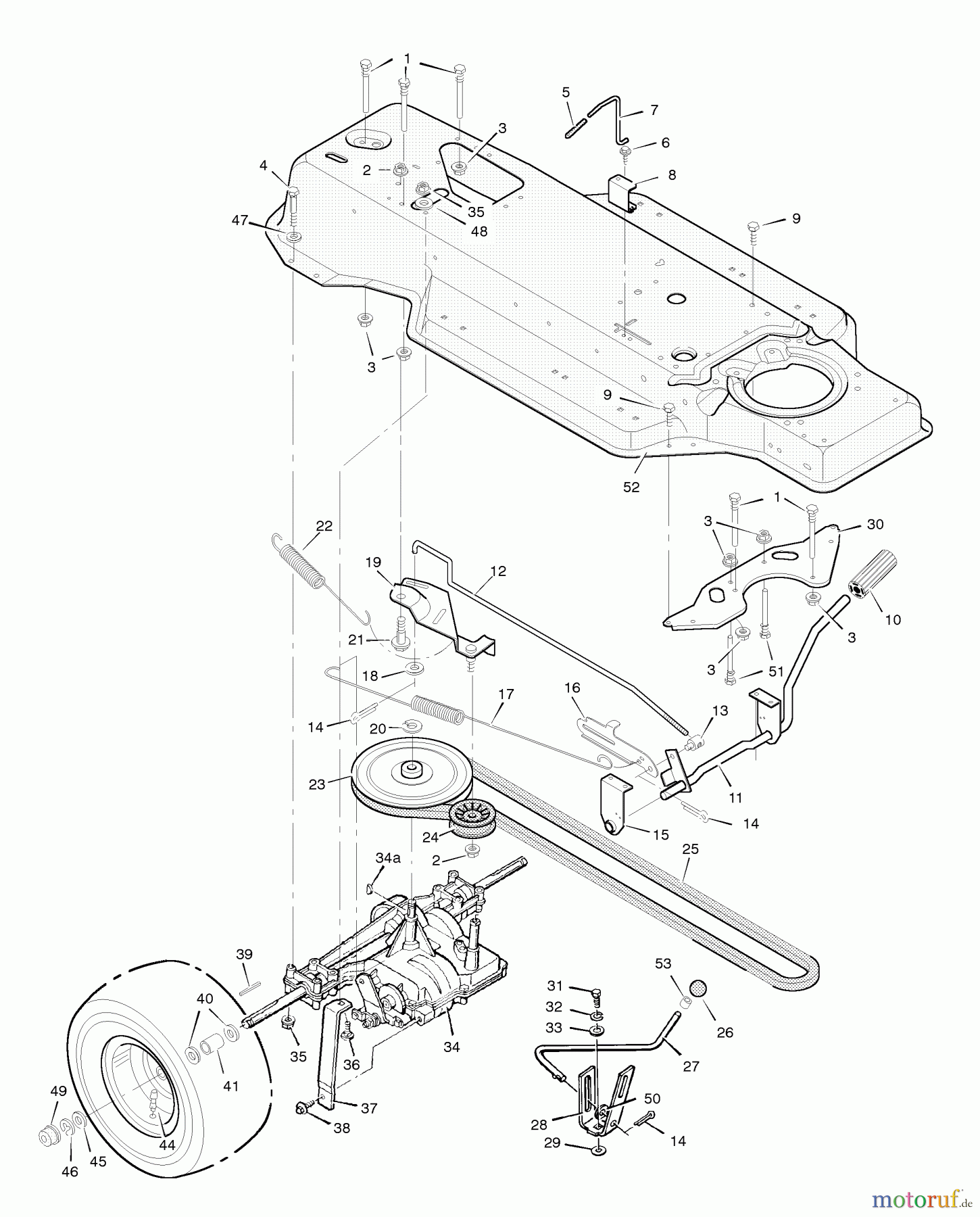  Murray Rasen- und Gartentraktoren 40910B - Murray 40