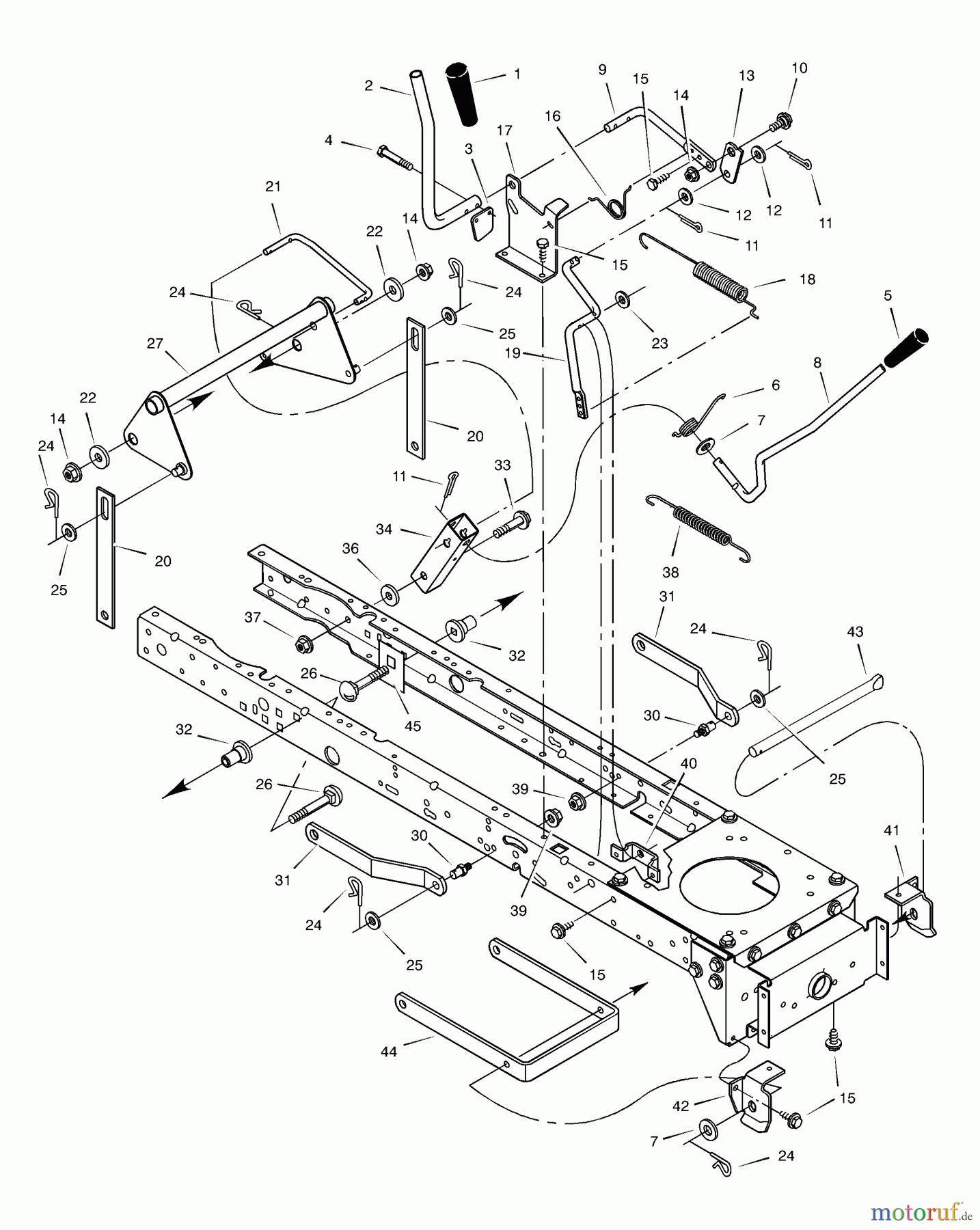  Murray Rasen- und Gartentraktoren 425002x99A - B&S/Murray 42