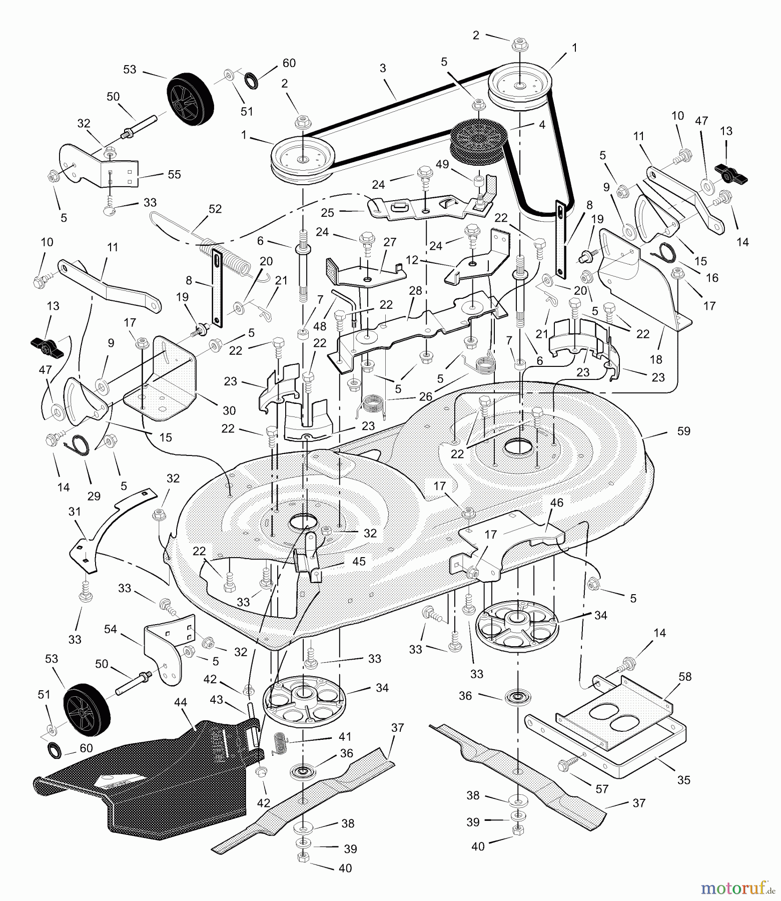  Murray Rasen- und Gartentraktoren 425003x71A - B&S/Murray 42