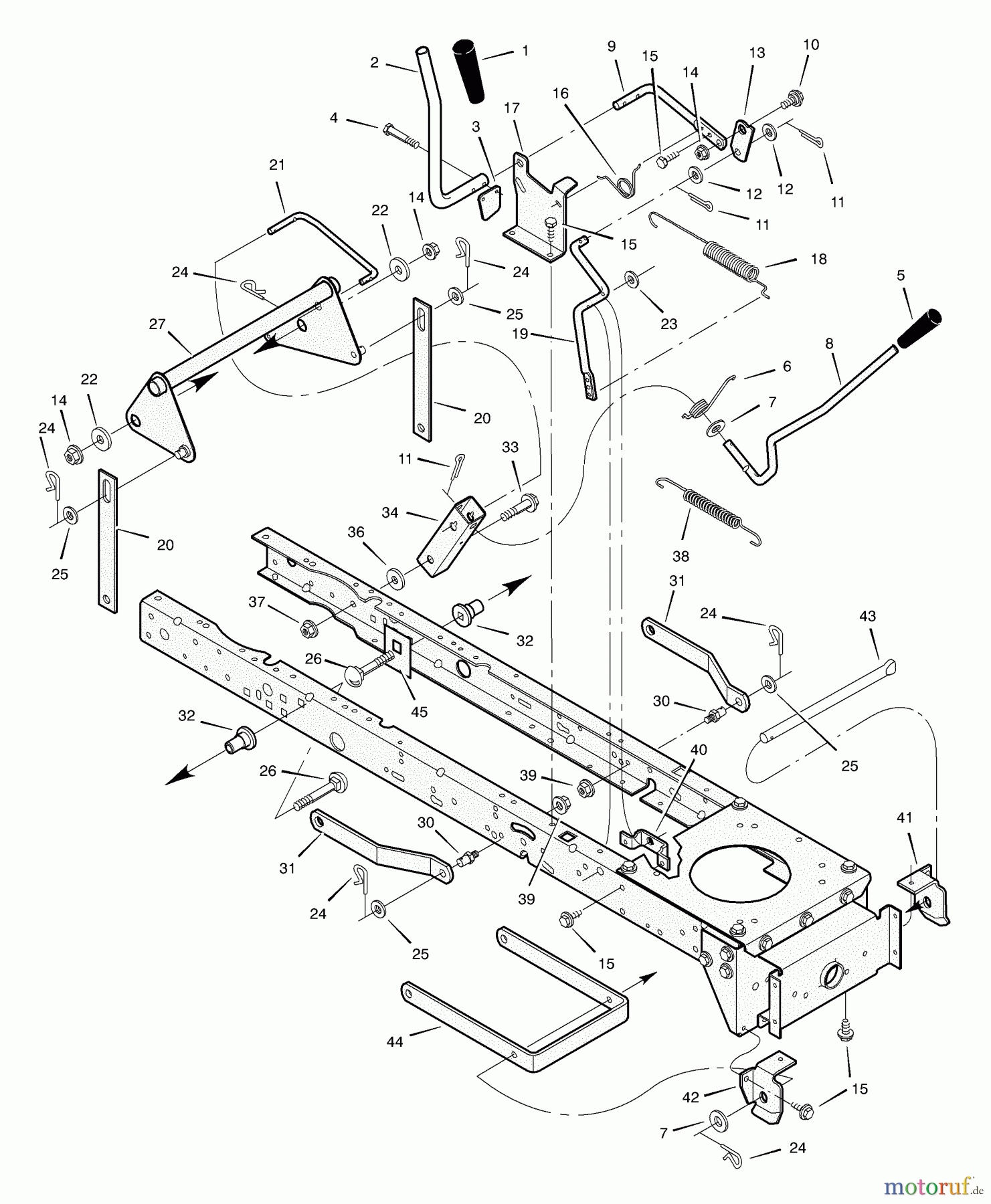  Murray Rasen- und Gartentraktoren 425004x99A - B&S/Murray 42