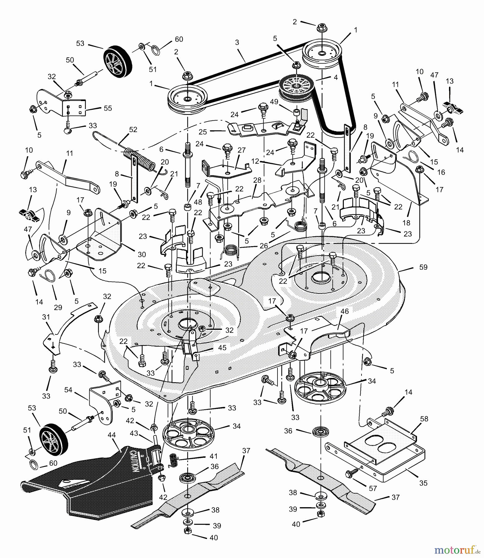  Murray Rasen- und Gartentraktoren 42500C - Murray 42