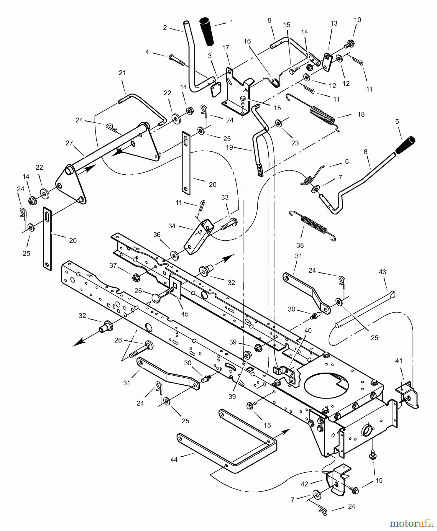  Murray Rasen- und Gartentraktoren 42504x99B - B&S/Murray 42