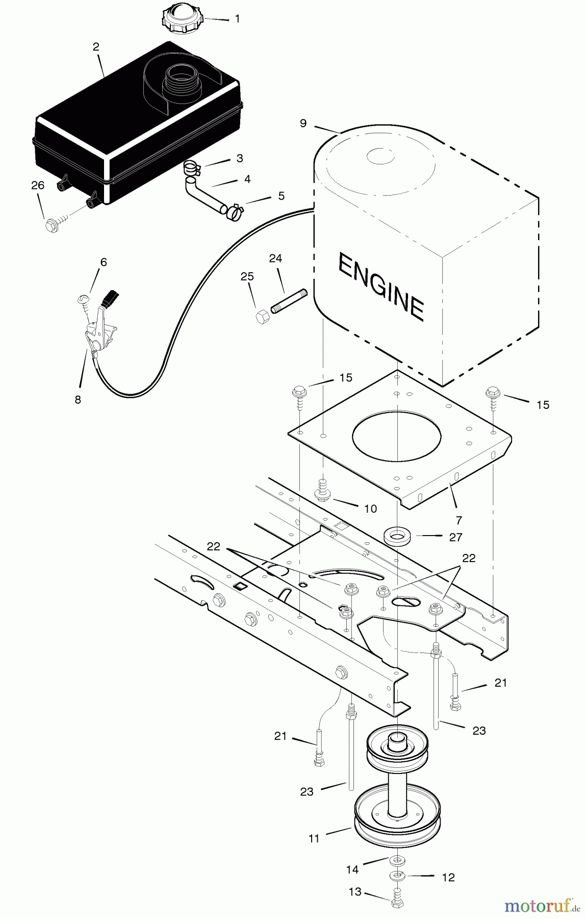  Murray Rasen- und Gartentraktoren 42506x92A - B&S/Murray 42