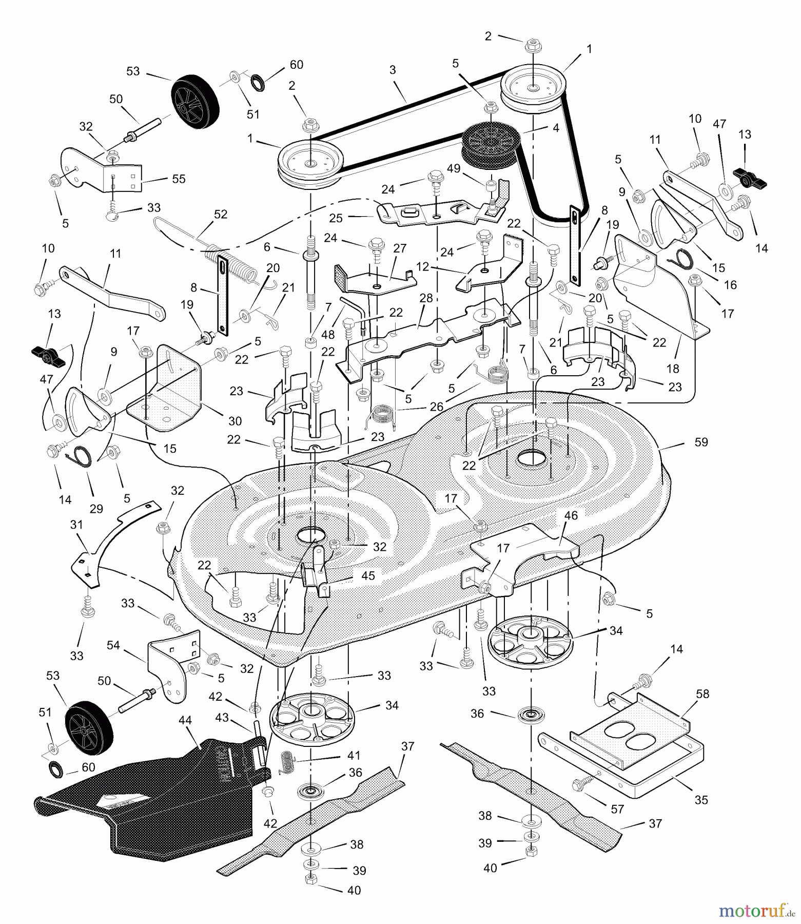  Murray Rasen- und Gartentraktoren 42515x92A - B&S/Murray 42