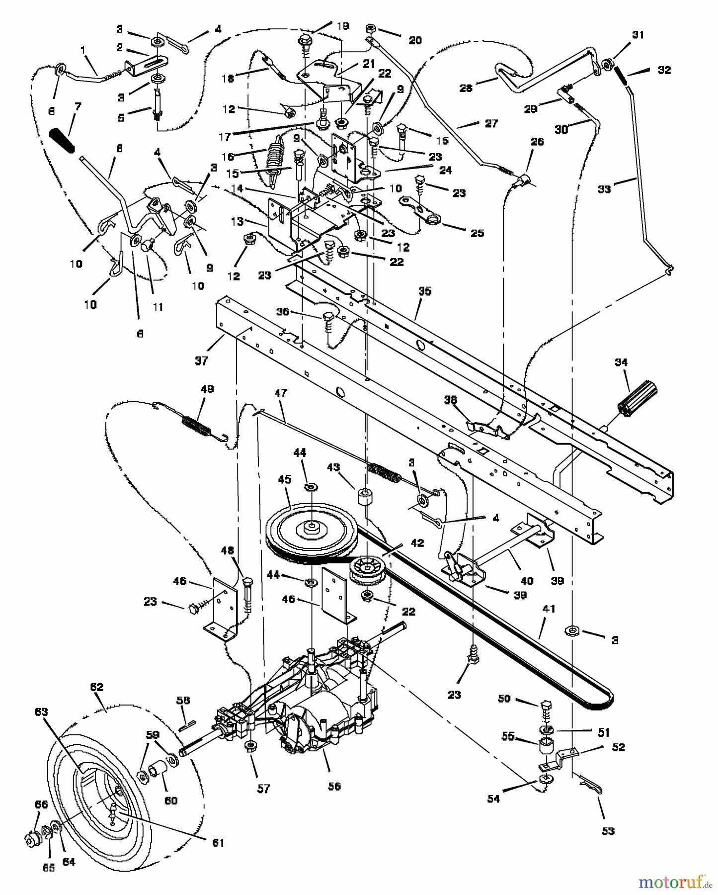  Murray Rasen- und Gartentraktoren 42533x30A - Murray 42