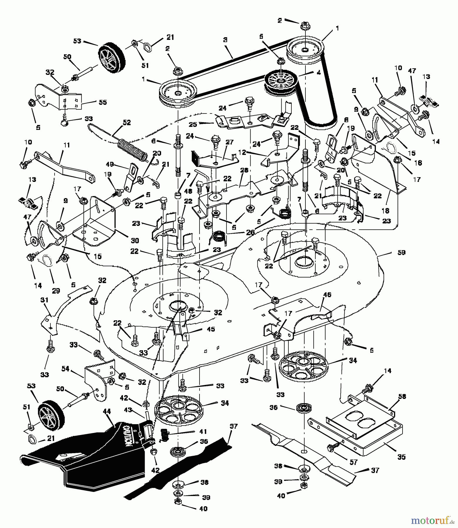  Murray Rasen- und Gartentraktoren 42543x6A - Murray Ultra 42