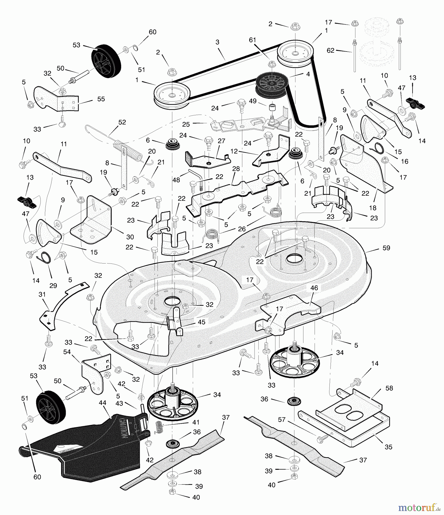  Murray Rasen- und Gartentraktoren 425604x99A - B&S/Murray 42