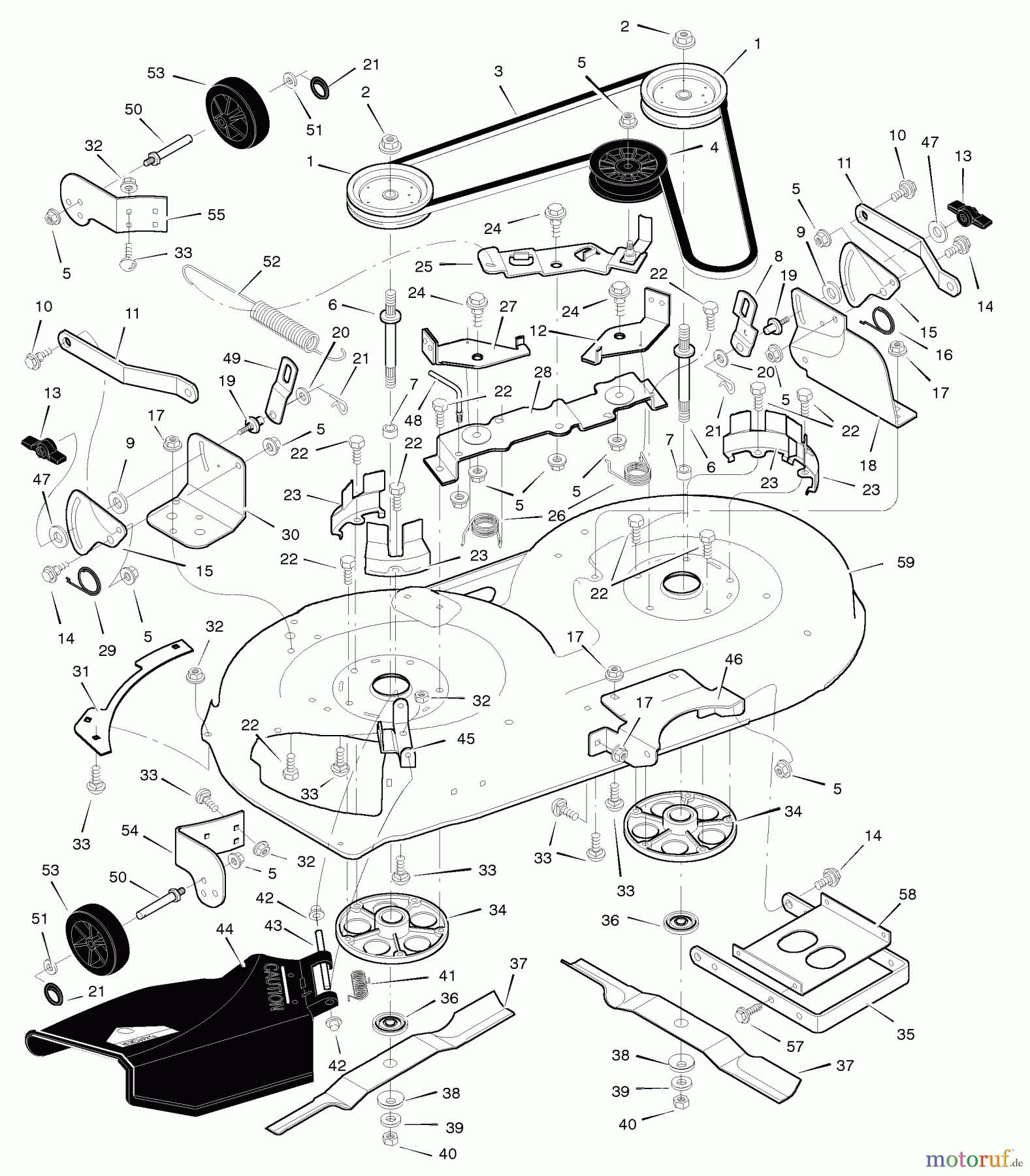  Murray Rasen- und Gartentraktoren 42560x30A - Murray 42