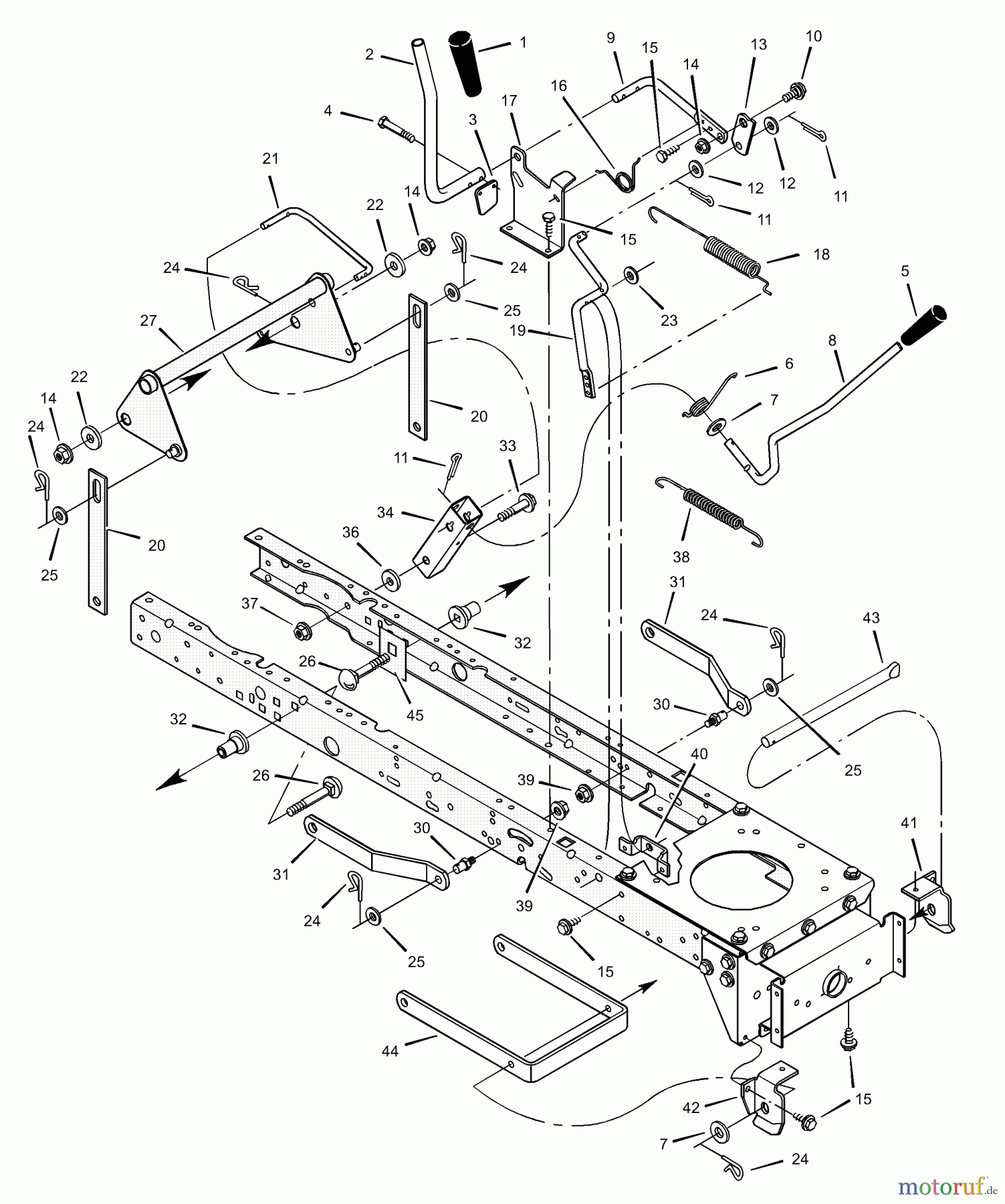  Murray Rasen- und Gartentraktoren 425612x99A - B&S/Murray 42