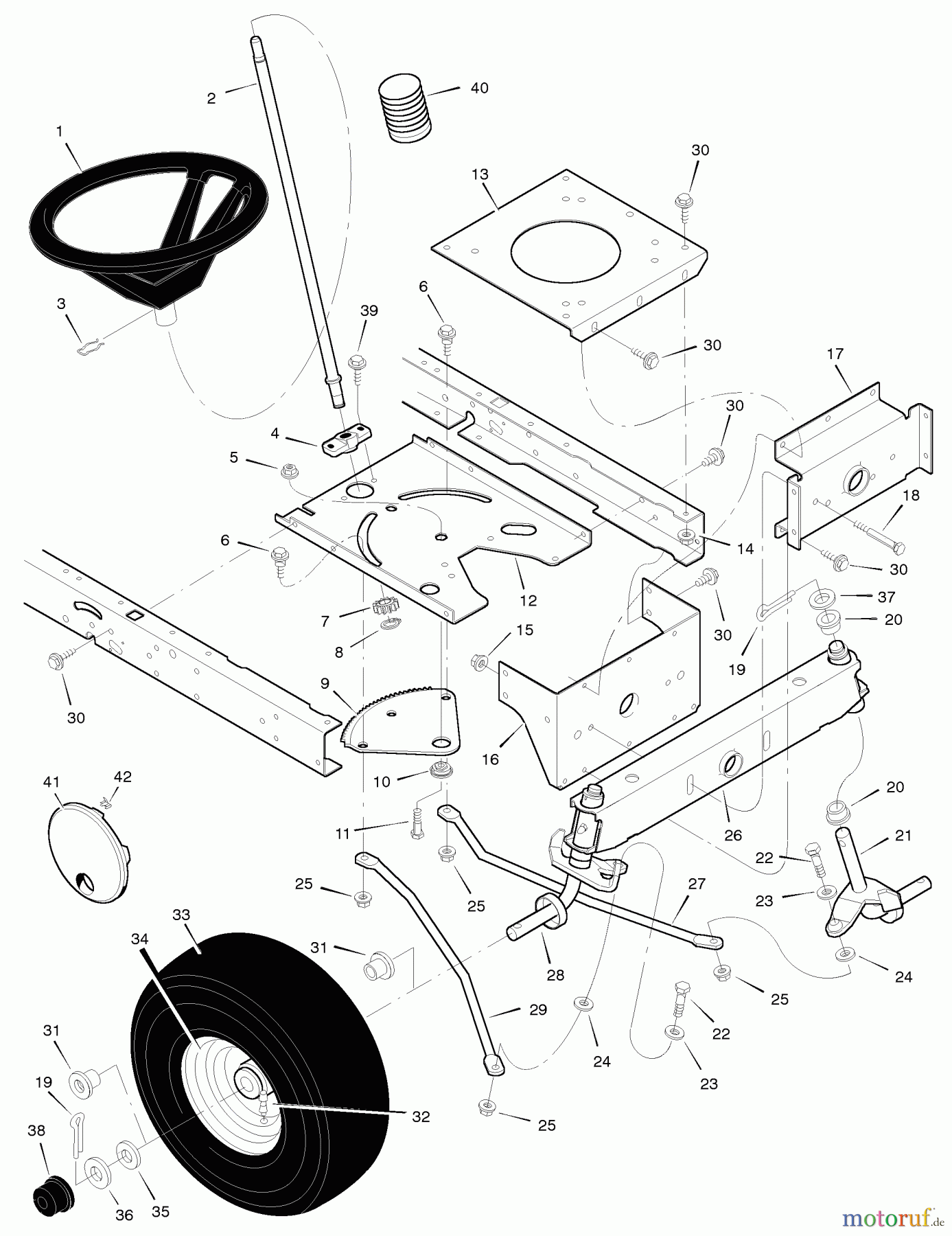  Murray Rasen- und Gartentraktoren 42567x30A - Murray 42