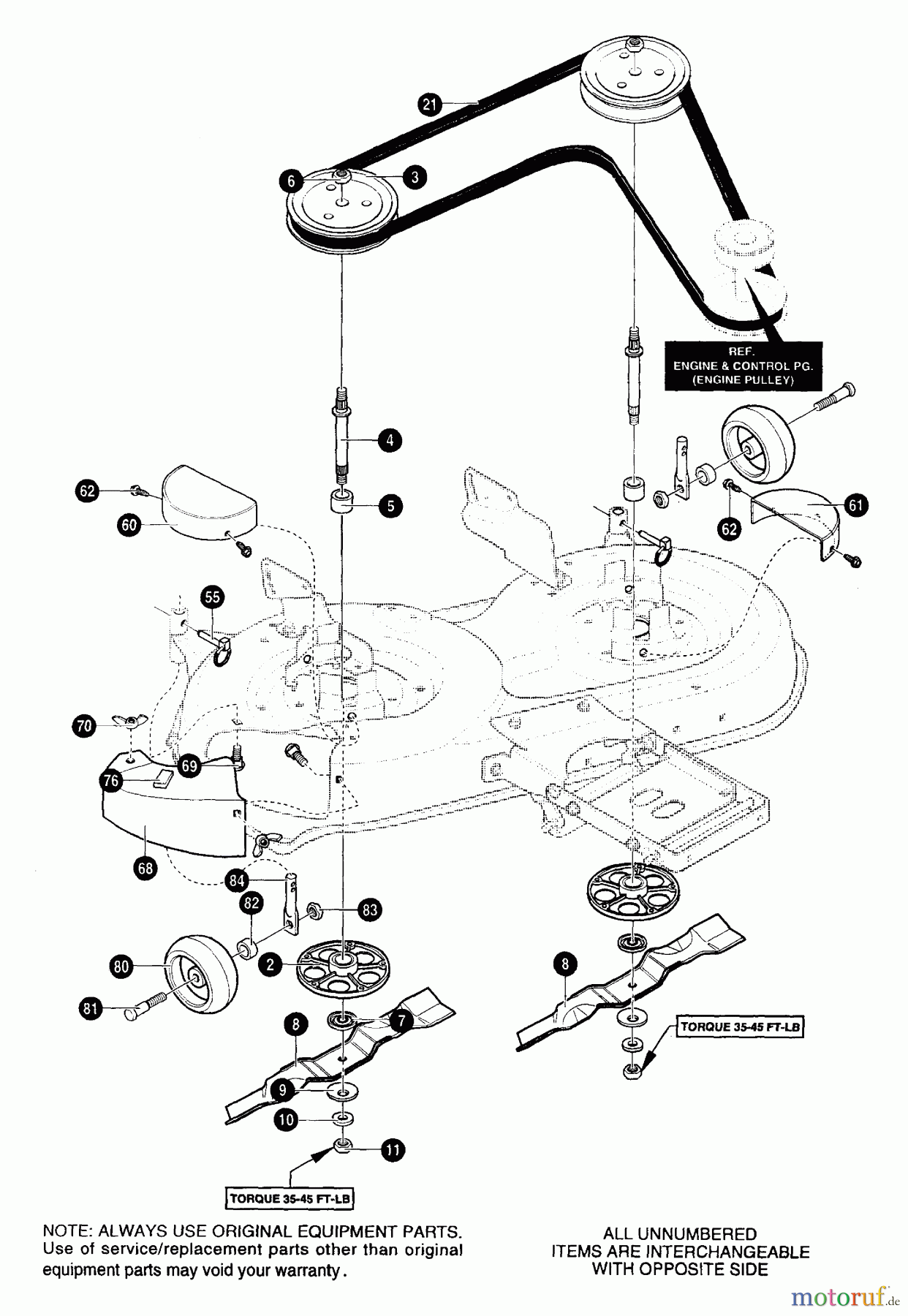  Murray Rasen- und Gartentraktoren 42589x8 - Scotts 42