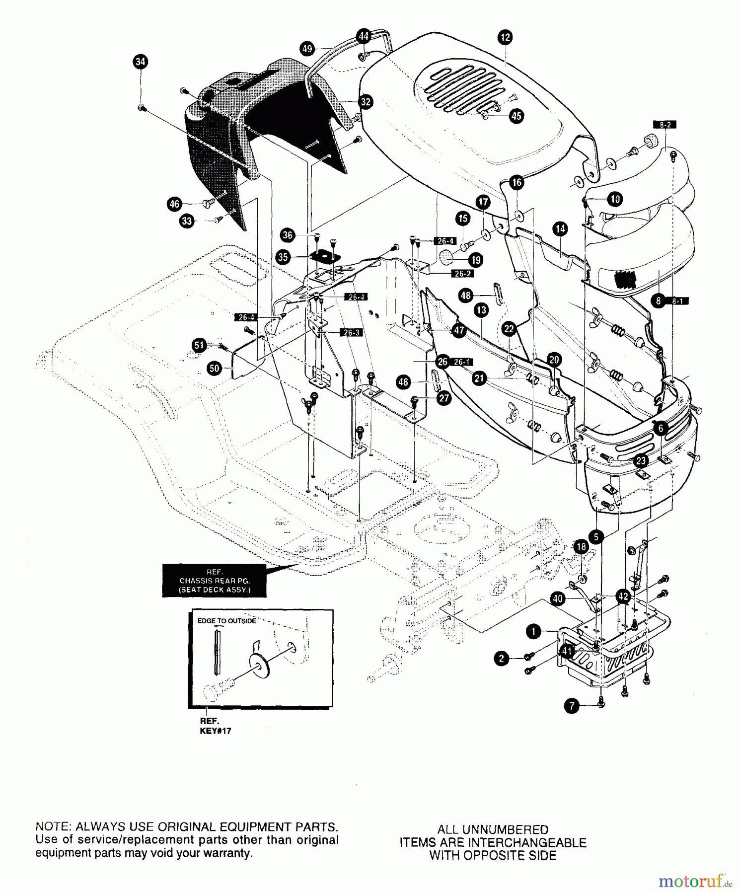  Murray Rasen- und Gartentraktoren 42589x8 - Scotts 42