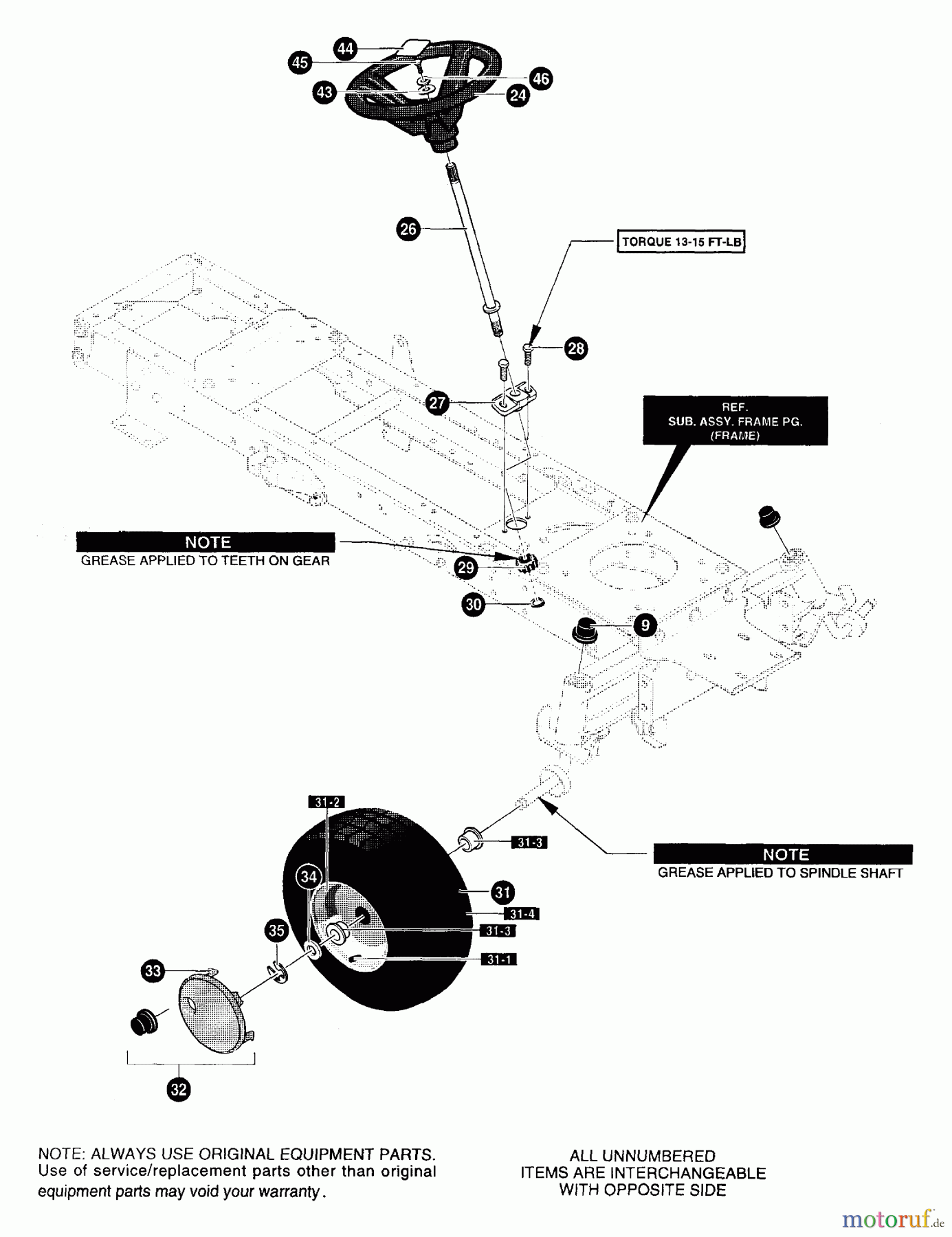  Murray Rasen- und Gartentraktoren 42589x8 - Scotts 42