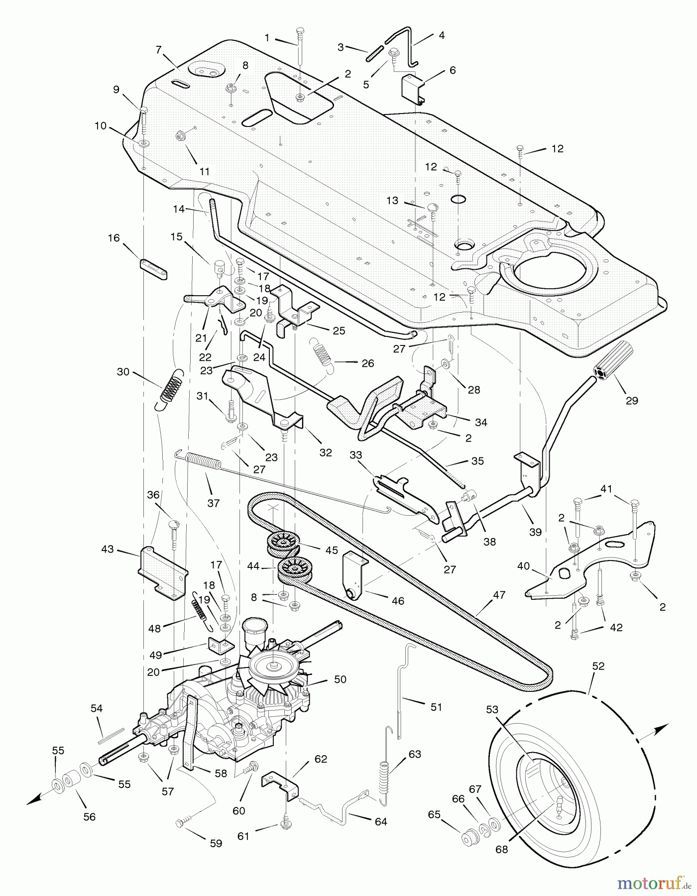  Murray Rasen- und Gartentraktoren 42910x30A - Murray 42