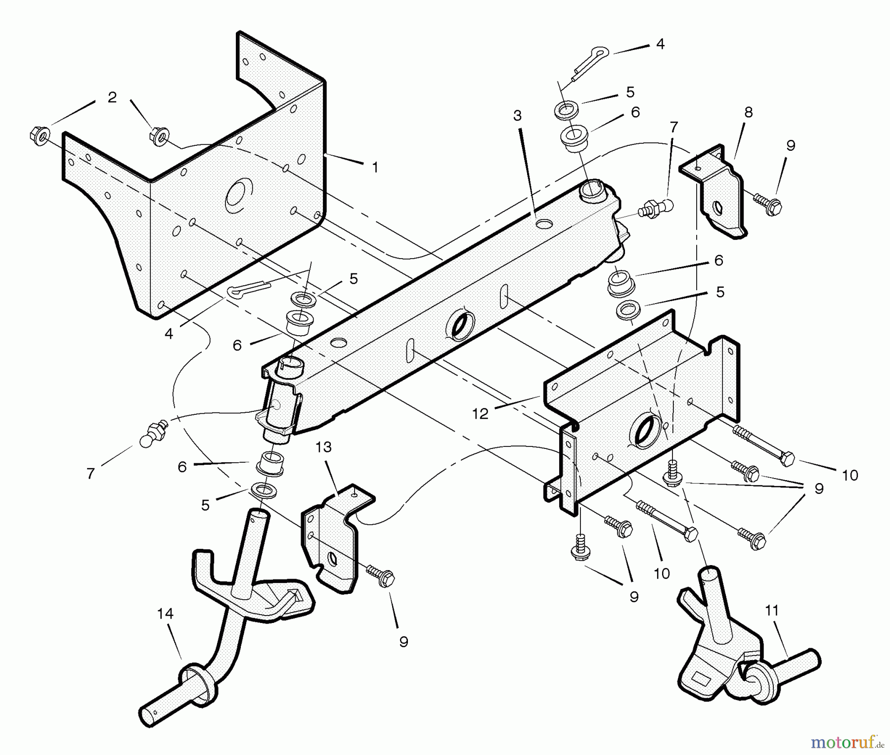  Murray Rasen- und Gartentraktoren 461000x8A - Scotts 46