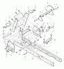 Murray 461000x8A - Scotts 46" Garden Tractor (2003) (Home Depot) Listas de piezas de repuesto y dibujos Rear Frame Assembly