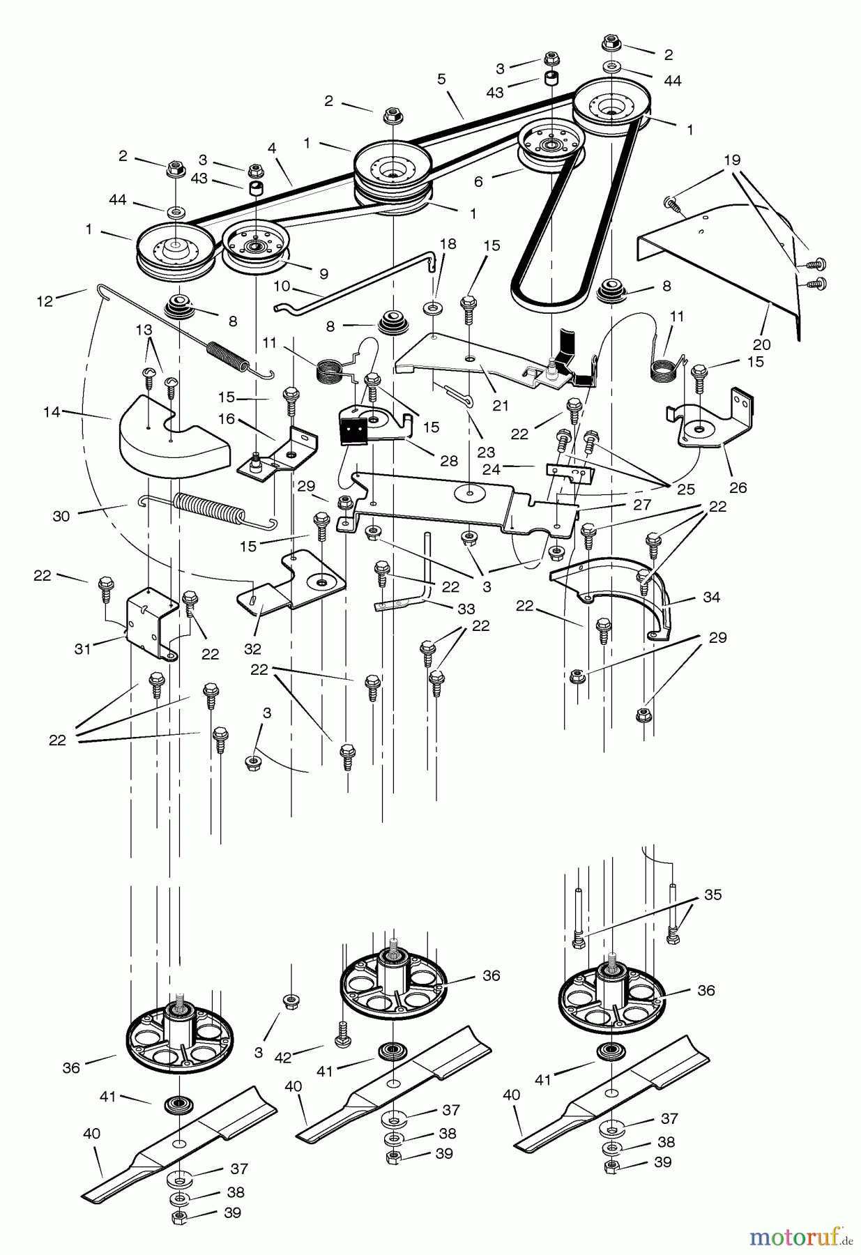  Murray Rasen- und Gartentraktoren 461004x92B - B&S/Murray 46