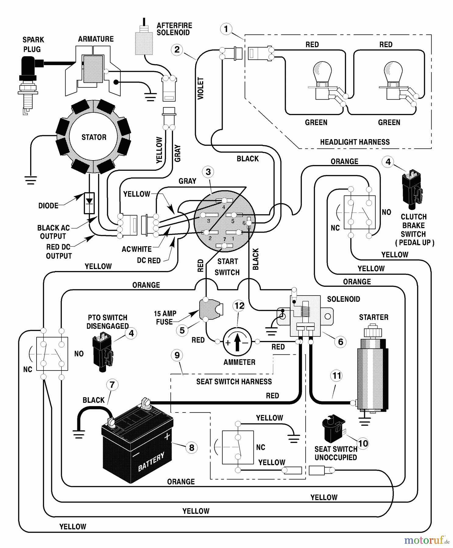  Murray Rasen- und Gartentraktoren 461008x692A - Stanley 46