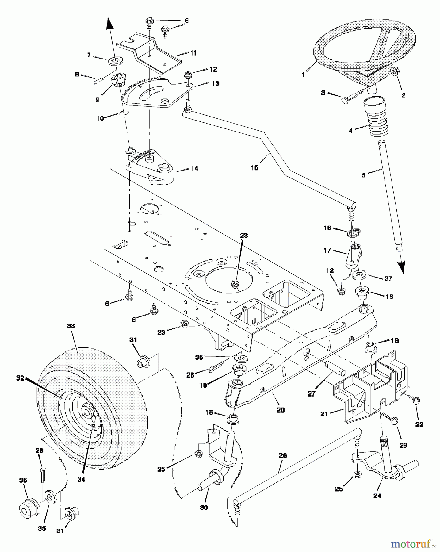  Murray Rasen- und Gartentraktoren 46379x192B - B&S/Murray 46