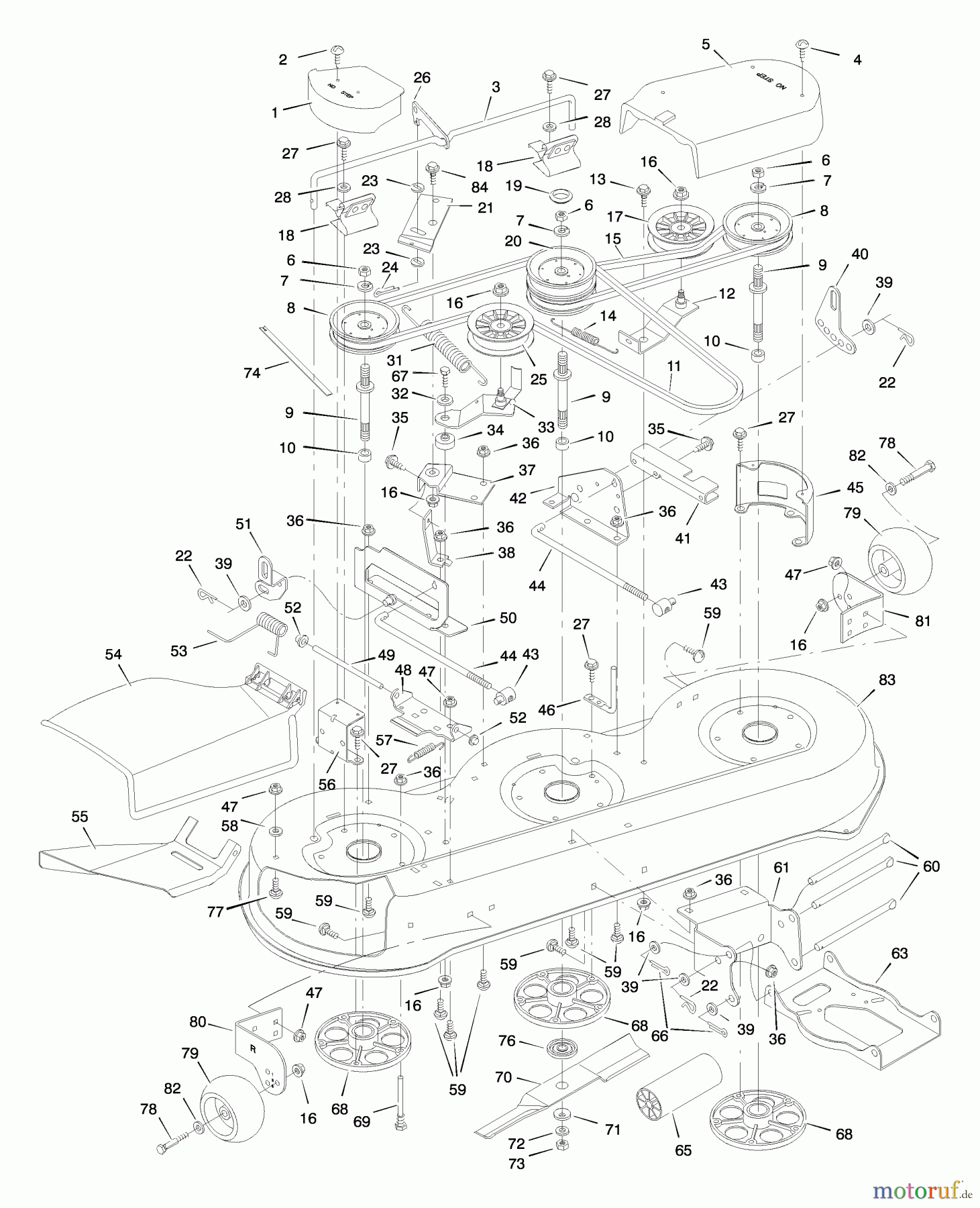  Murray Rasen- und Gartentraktoren 46379x30A - Murray 46