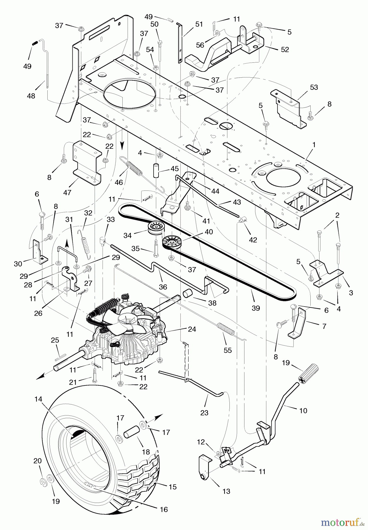  Murray Rasen- und Gartentraktoren 46400x5A - Murray 46