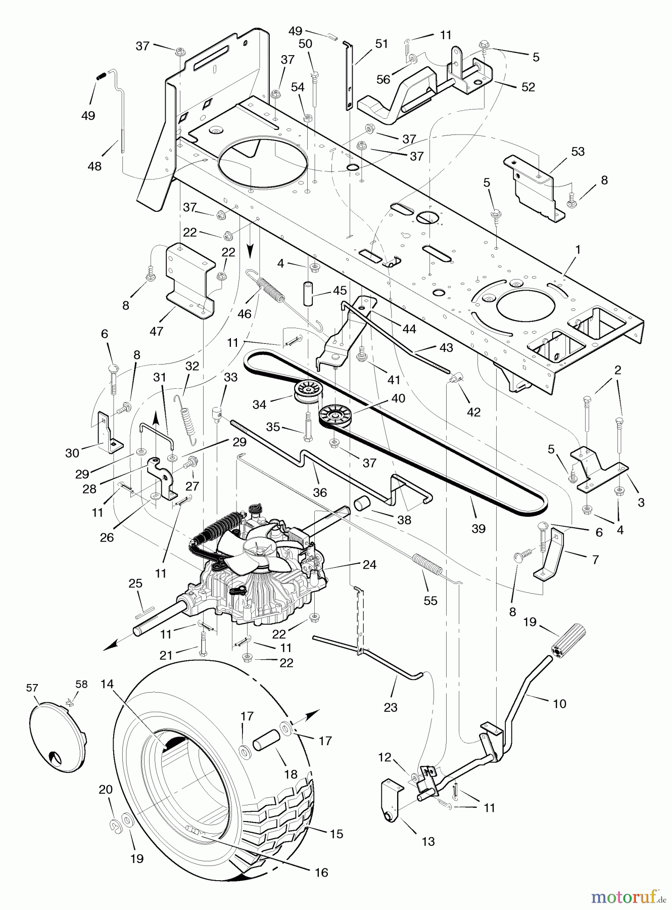  Murray Rasen- und Gartentraktoren 46404x6A - Murray Ultra 46