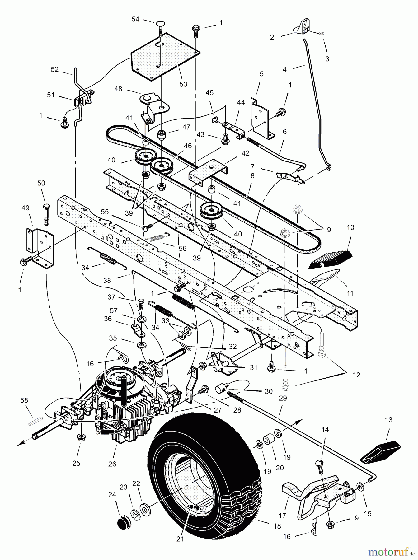  Murray Rasen- und Gartentraktoren 465606x692A - Stanley 46