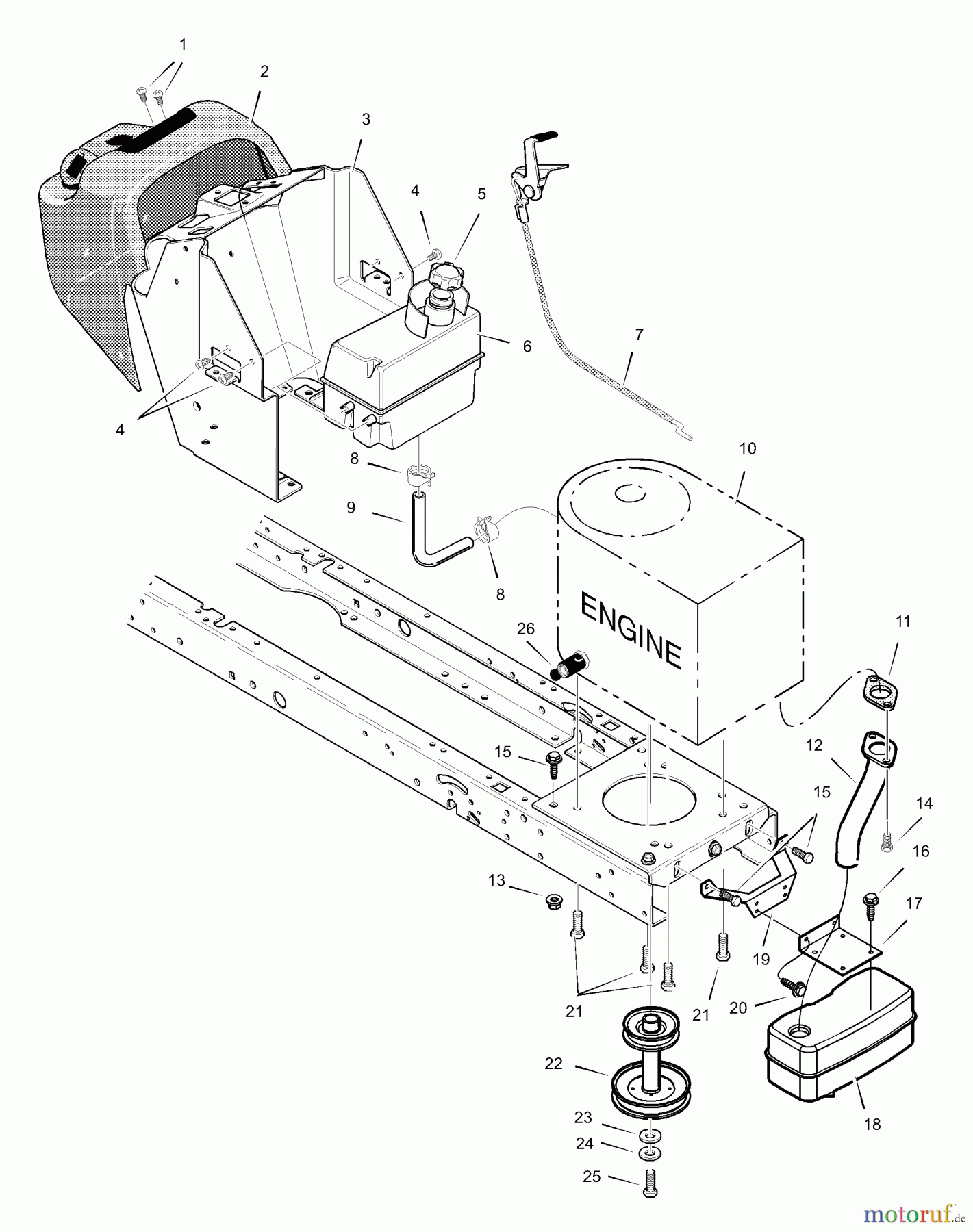  Murray Rasen- und Gartentraktoren 465606x692A - Stanley 46