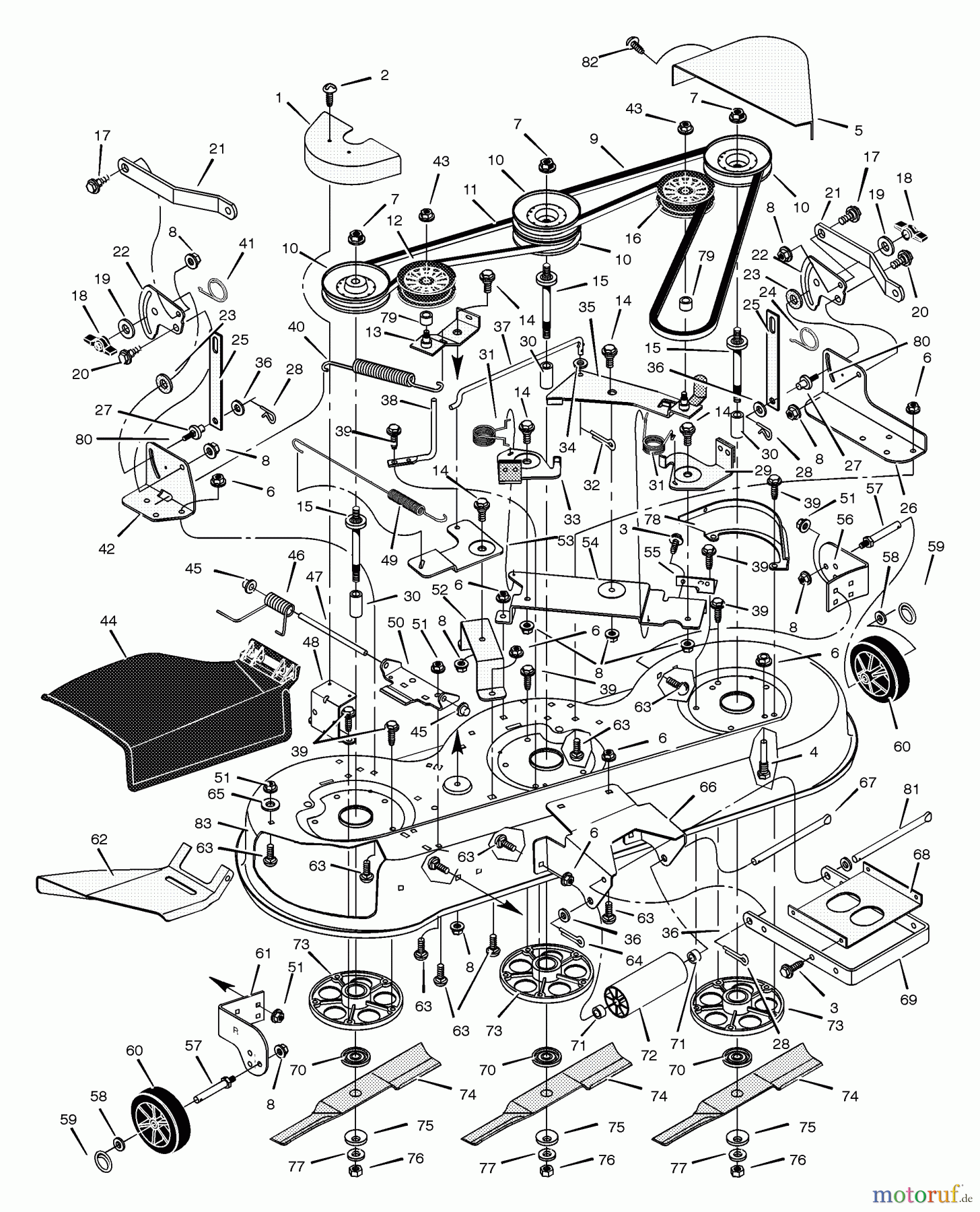  Murray Rasen- und Gartentraktoren 465612x99A - B&S/Murray 46