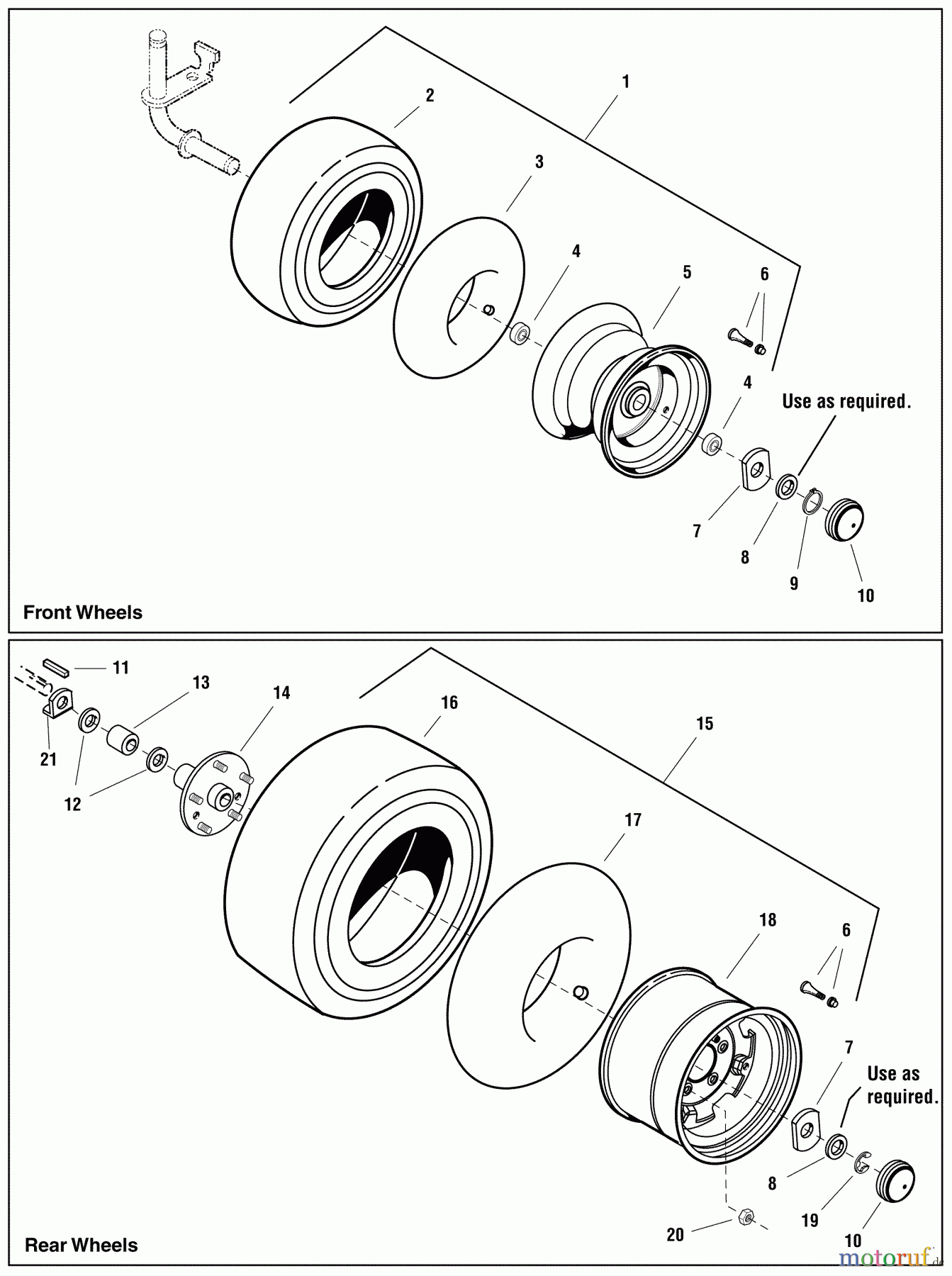  Murray Rasen- und Gartentraktoren 107.250060 (2691087-00) - Craftsman CTX9500, 52