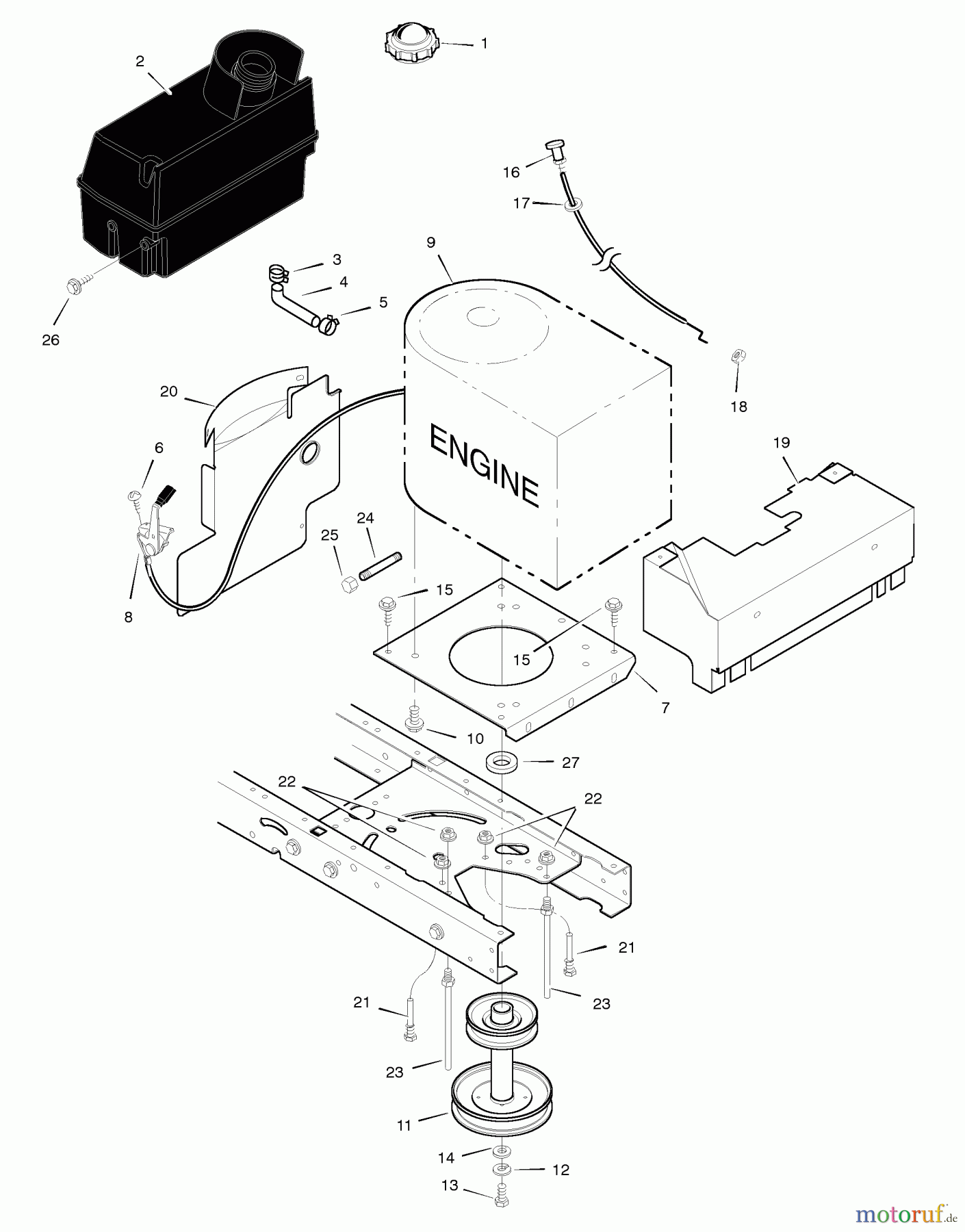  Murray Rasen- und Gartentraktoren 46569x9A - B&S/Murray 46