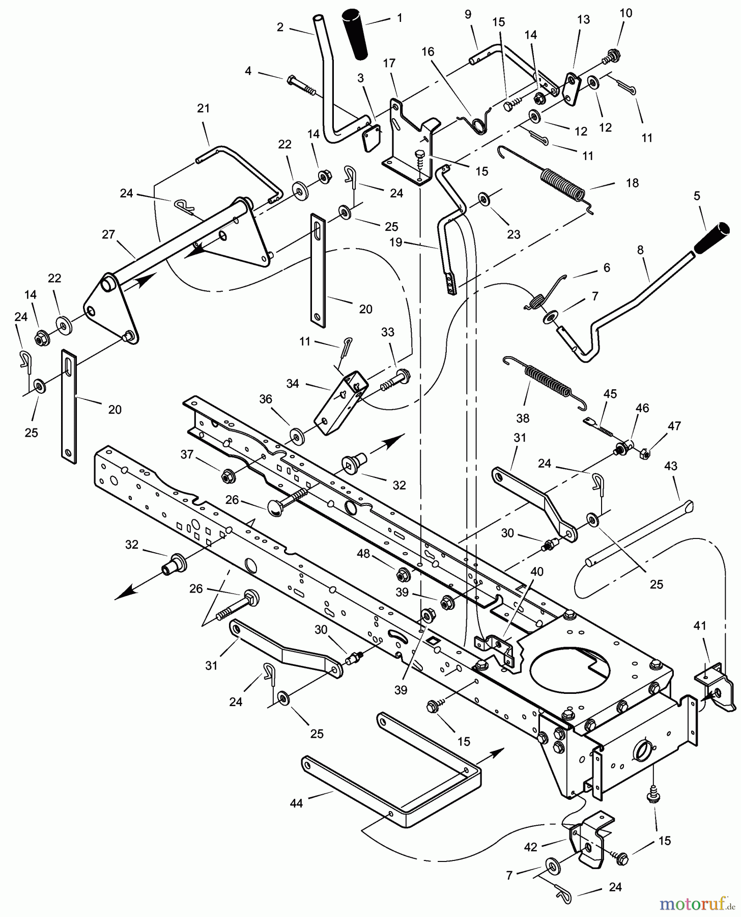  Murray Rasen- und Gartentraktoren 46577x4A - Murray 46