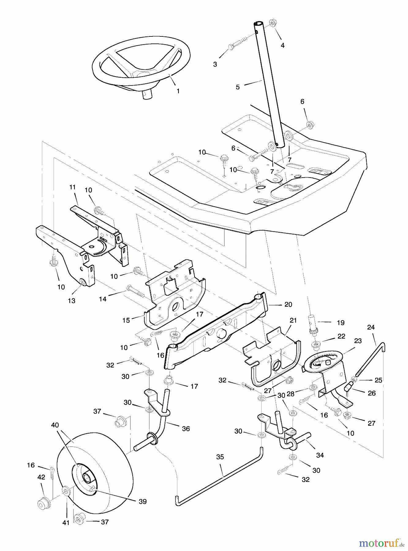  Murray Rasen- und Gartentraktoren 30560F - Murray 30