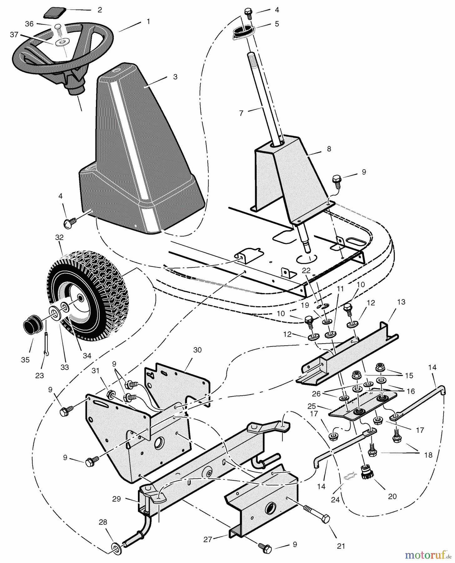  Murray Reitermäher 536.270281 - Craftsman 30