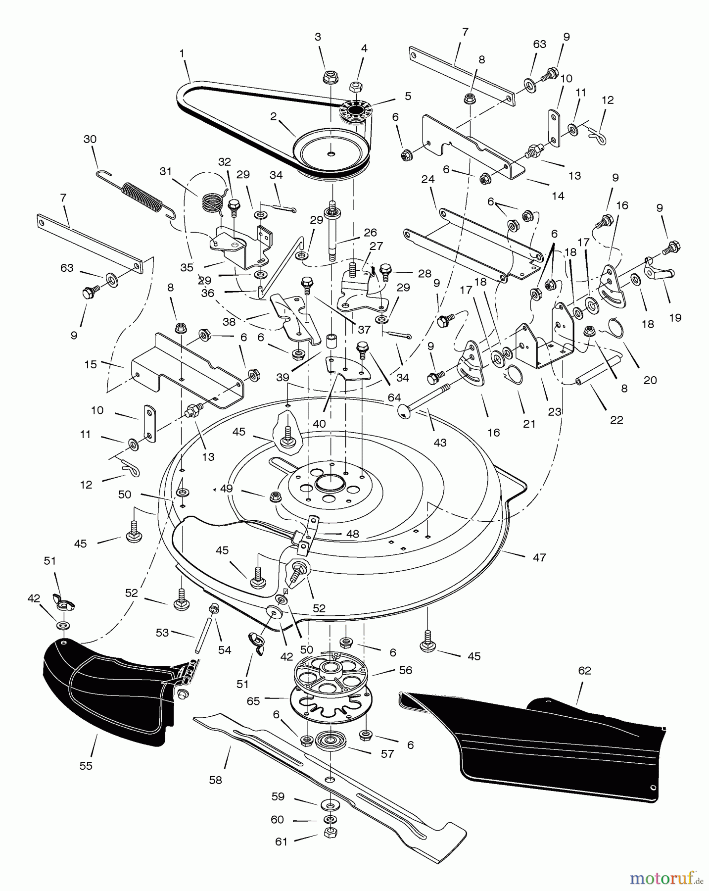  Murray Reitermäher 536.270301 - Craftsman 30