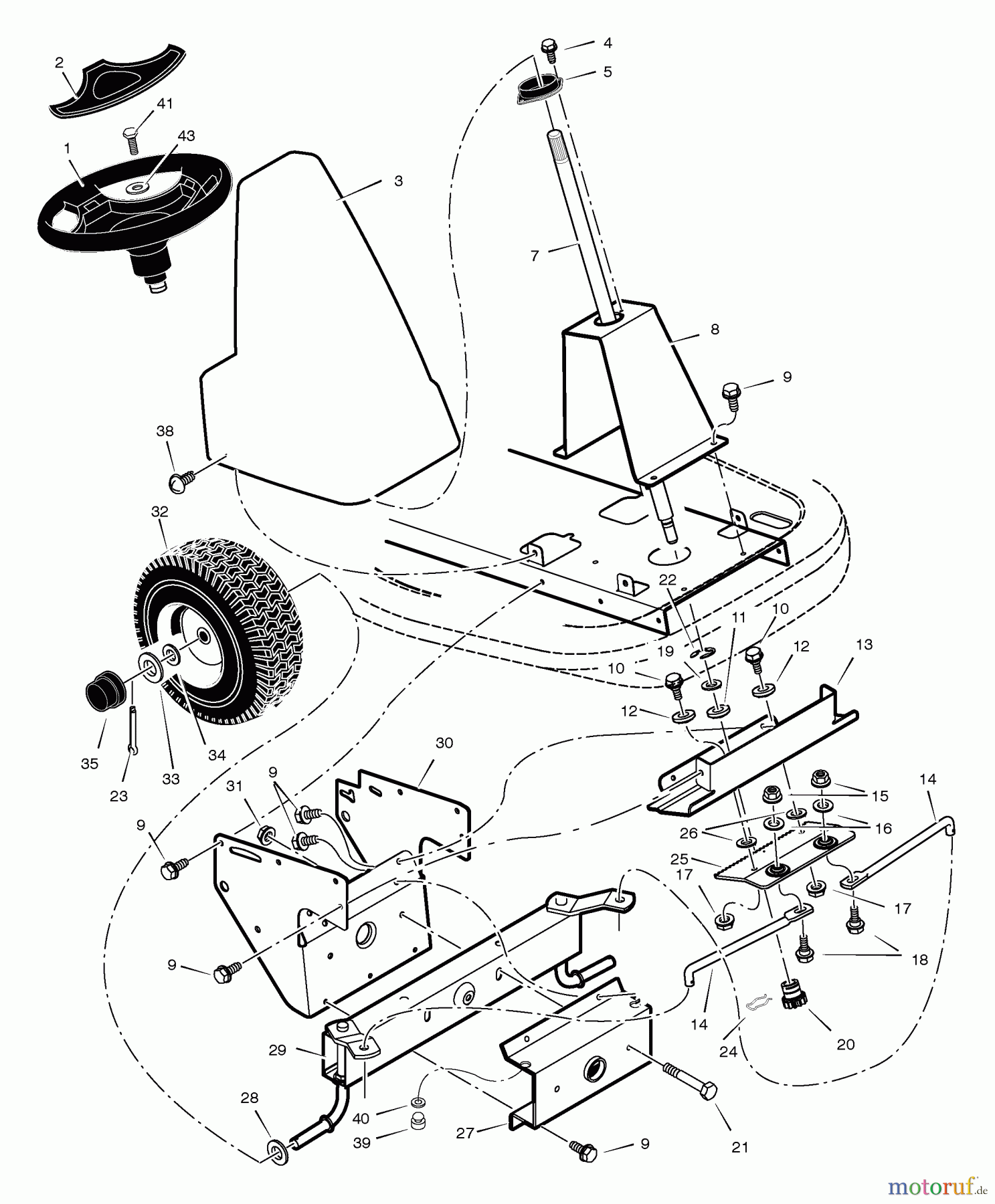  Murray Reitermäher 536.270302 - Craftsman 30